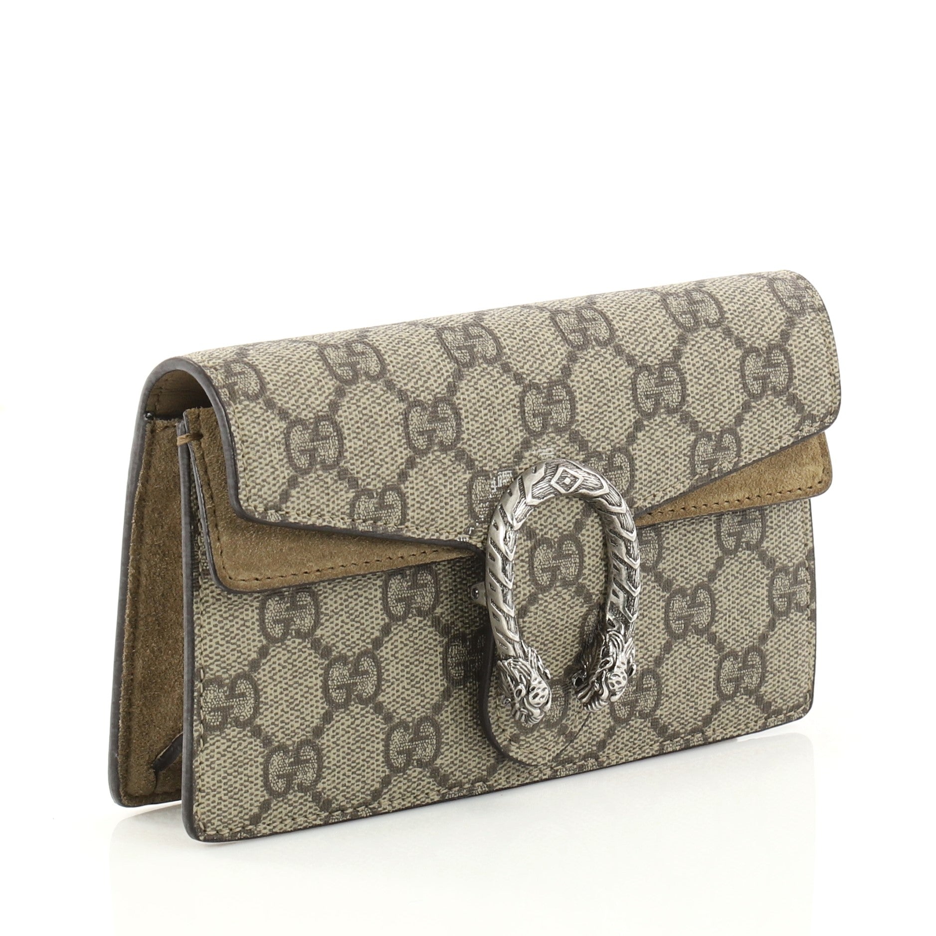 Dionysus Handbag GG Coated Canvas Super Mini