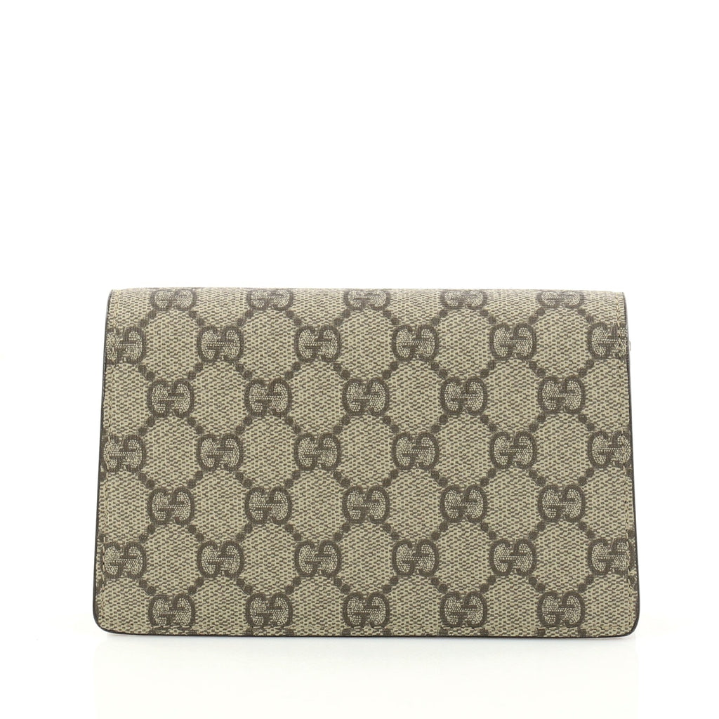 Dionysus Handbag GG Coated Canvas Super Mini