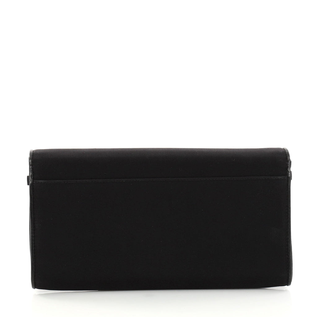 Riviera Clutch Canvas with Applique
