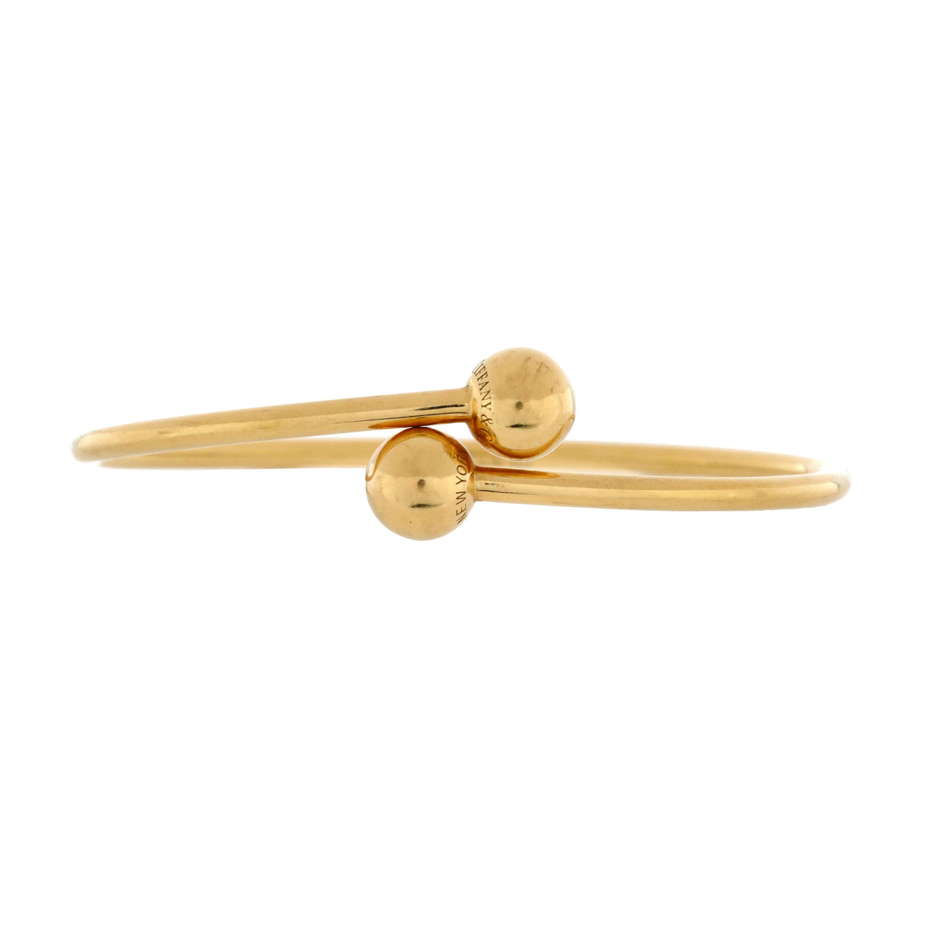 HardWear Ball Bypass Bracelet 18K Yellow Gold 8mm