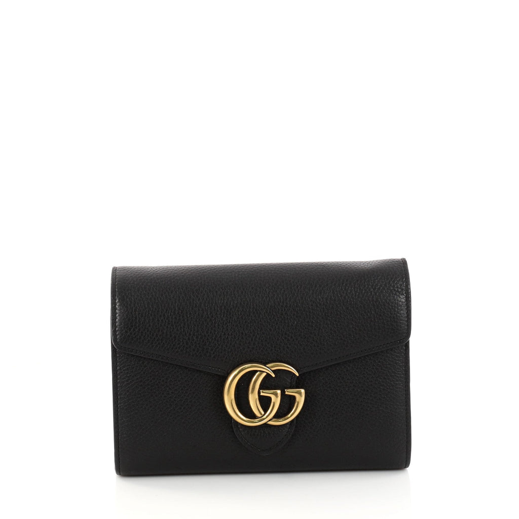 GG Marmont Chain Wallet Leather Mini