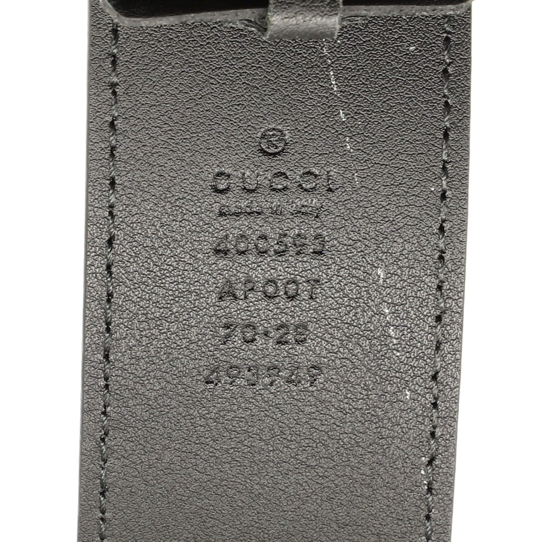 GG Marmont Belt Leather Wide 85