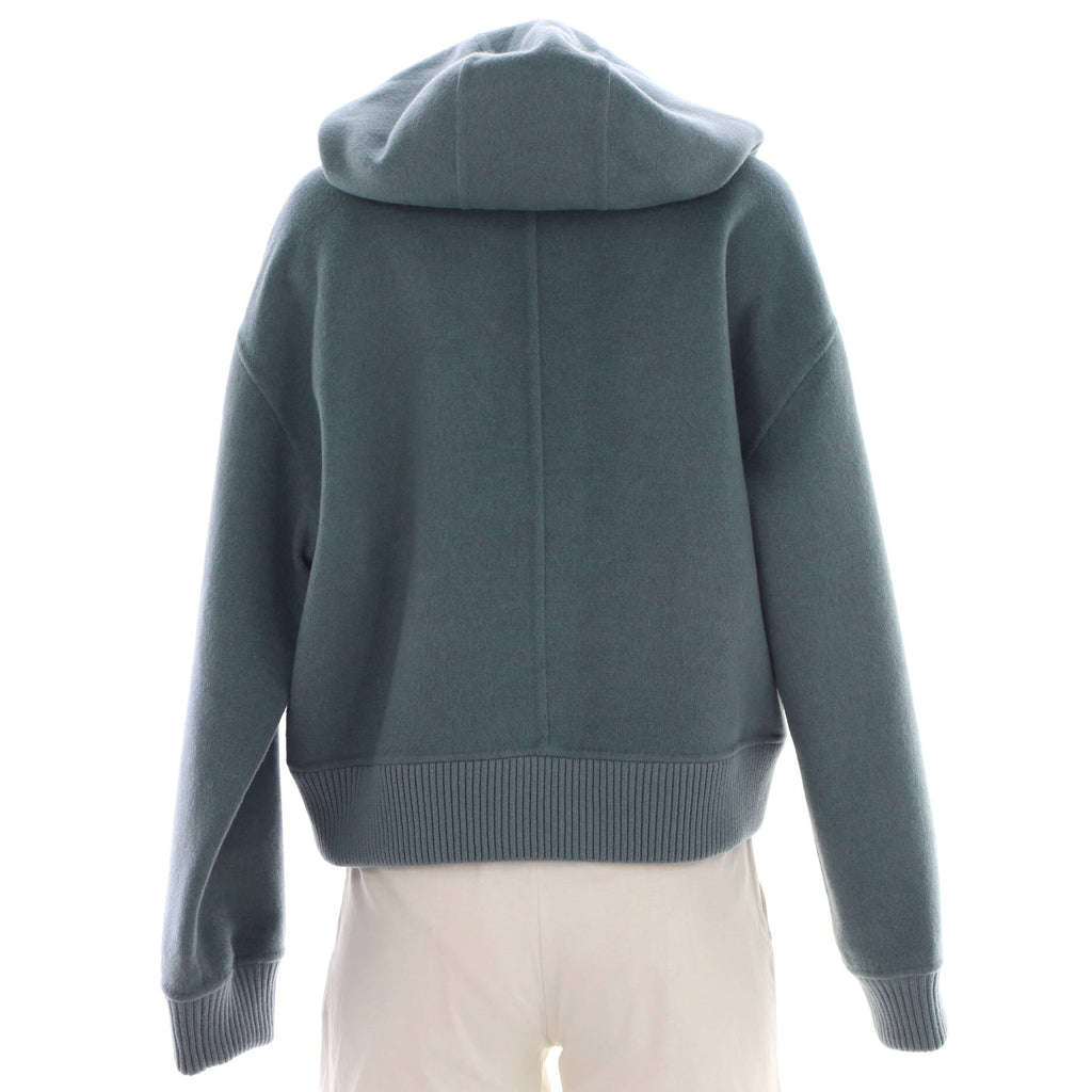 Women's Two Pocket Hooded Jacket Cashmere