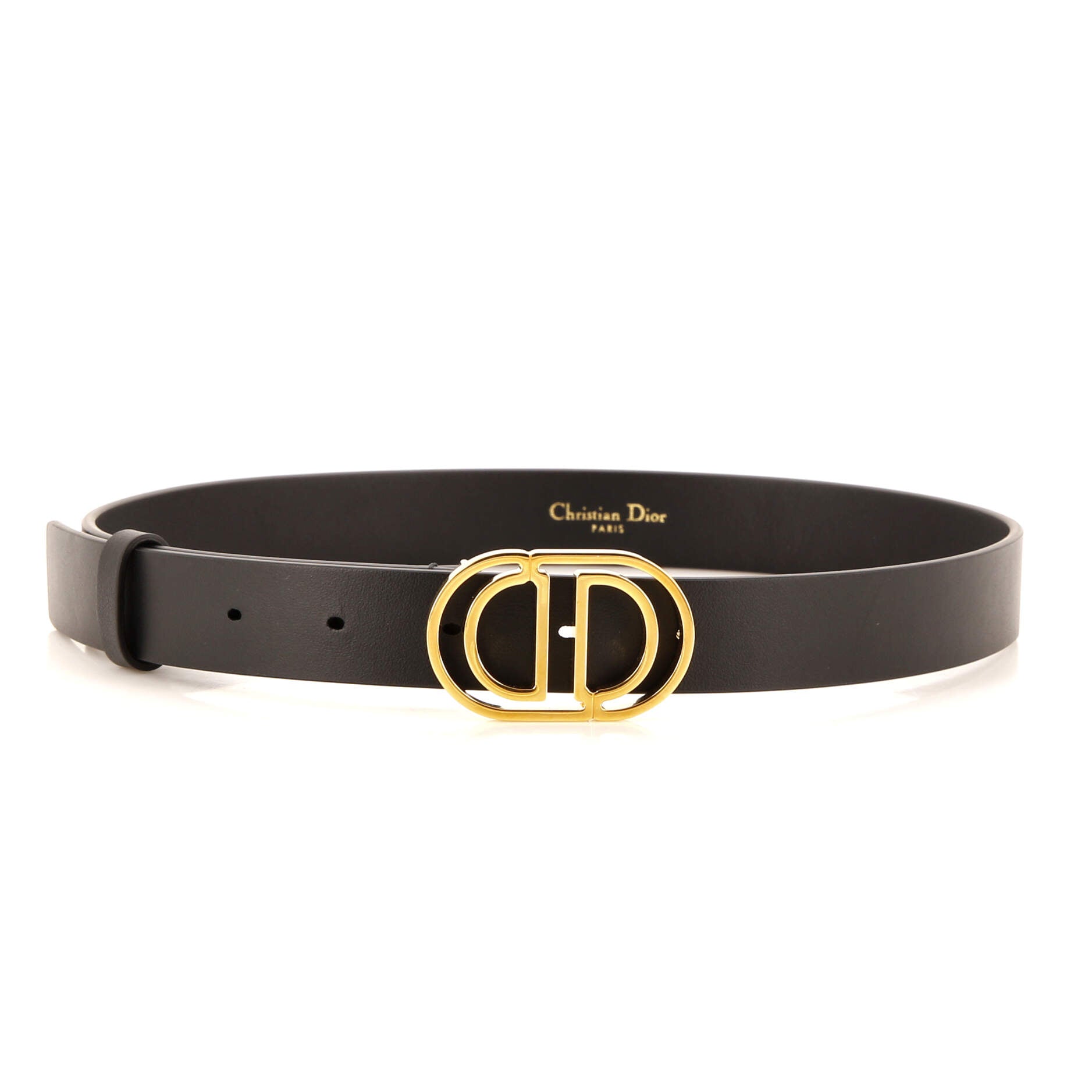 30 Montaigne Cut-Out Belt Leather Thin