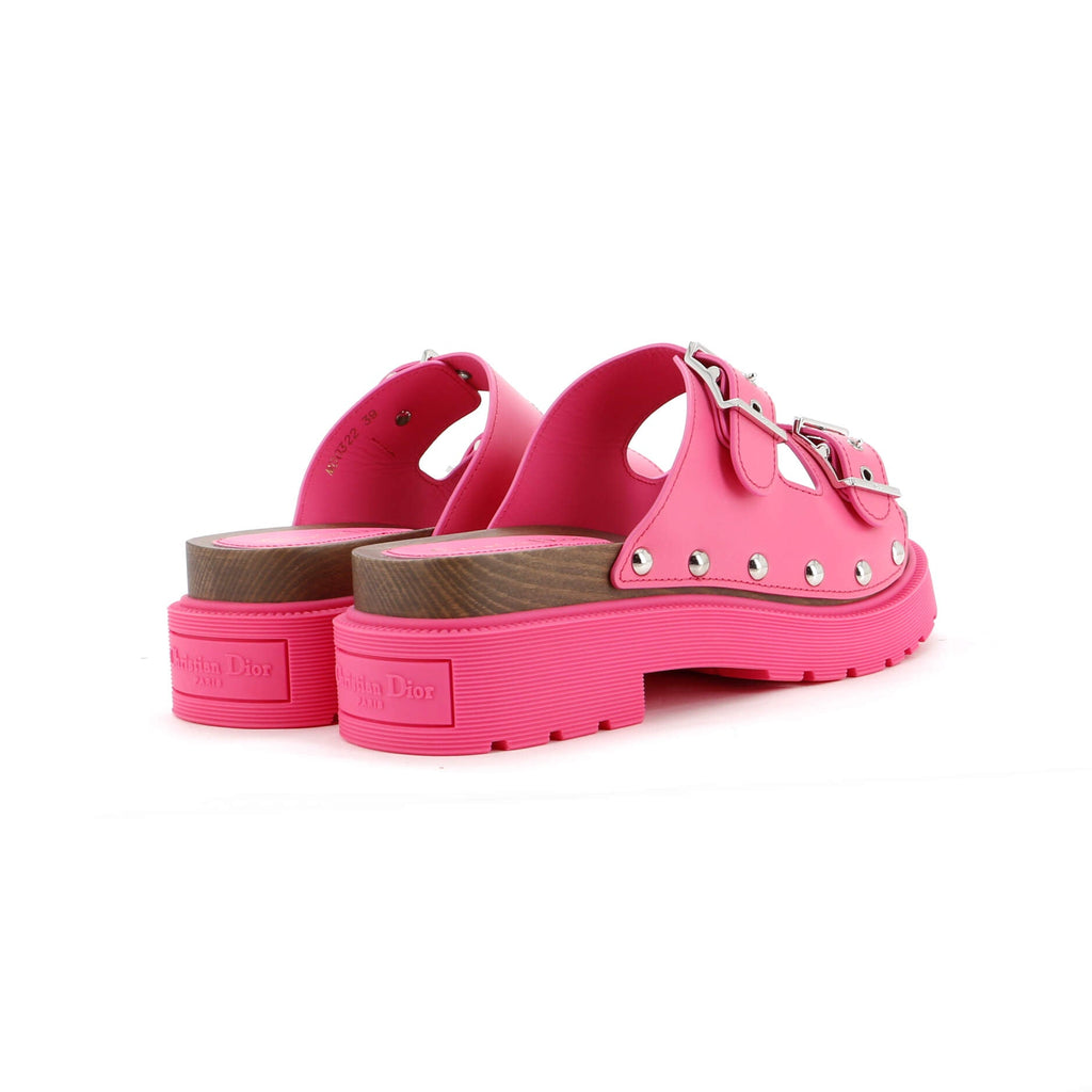 Women's Diorquake Buckle Sandals Leather