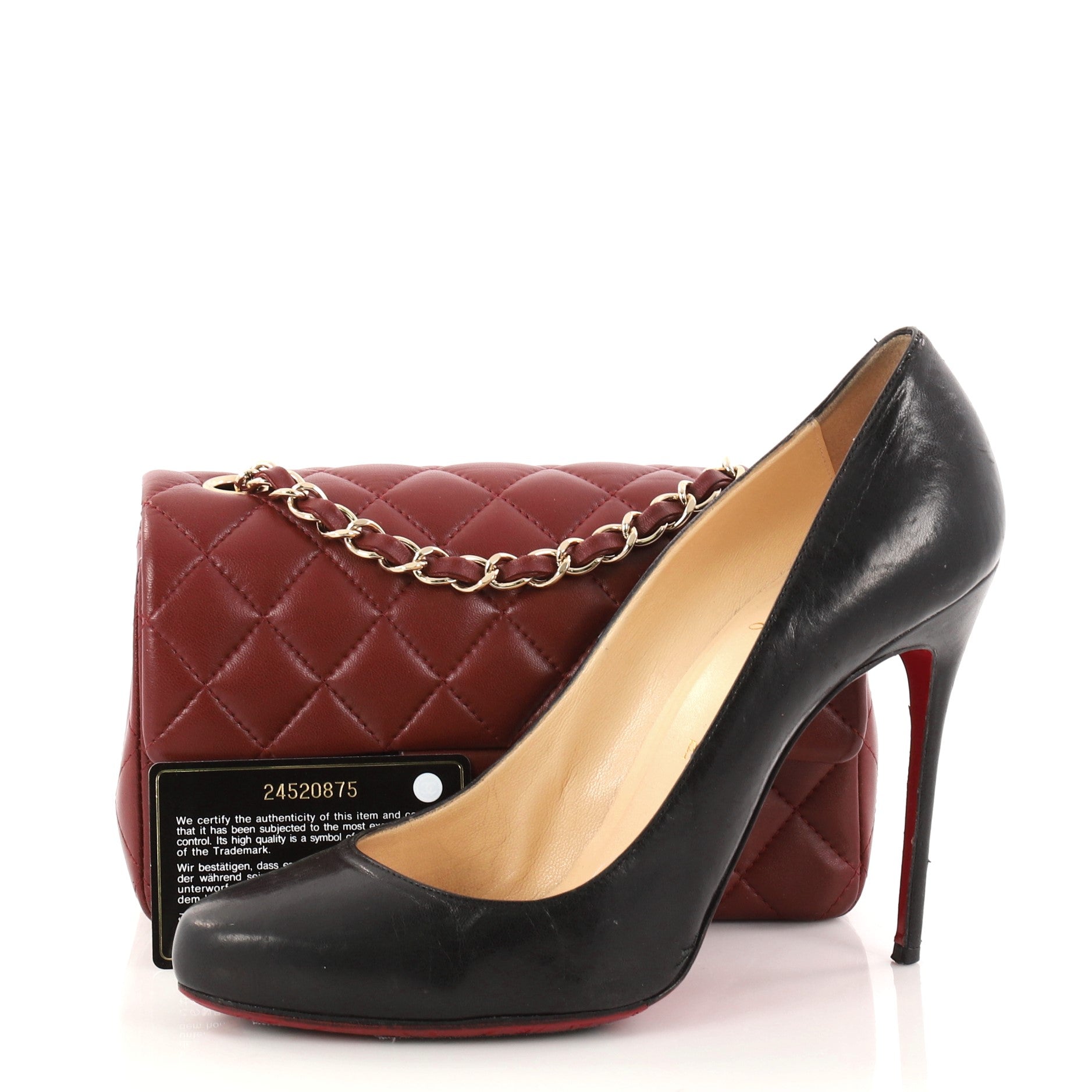 Classic Single Flap Bag Quilted Lambskin Mini