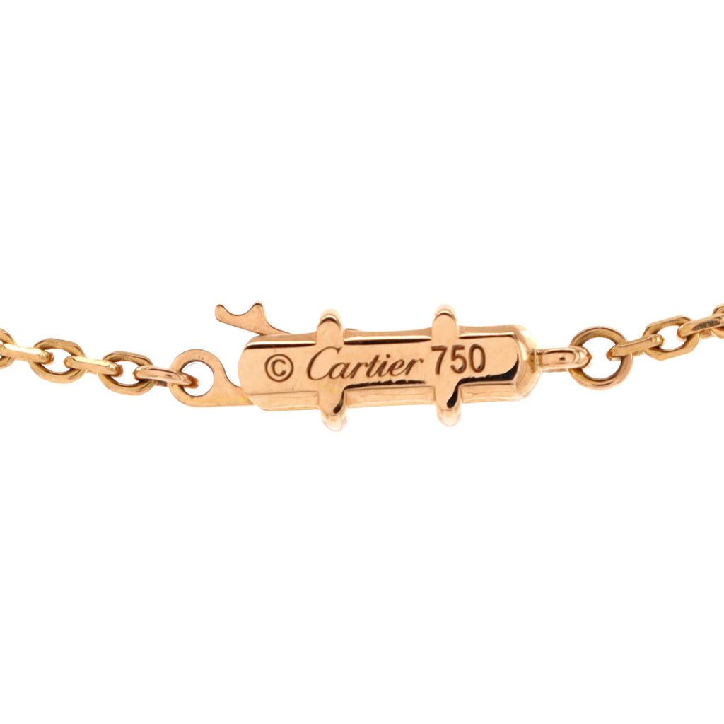 C Heart de Cartier Pendant Necklace 18K Rose Gold