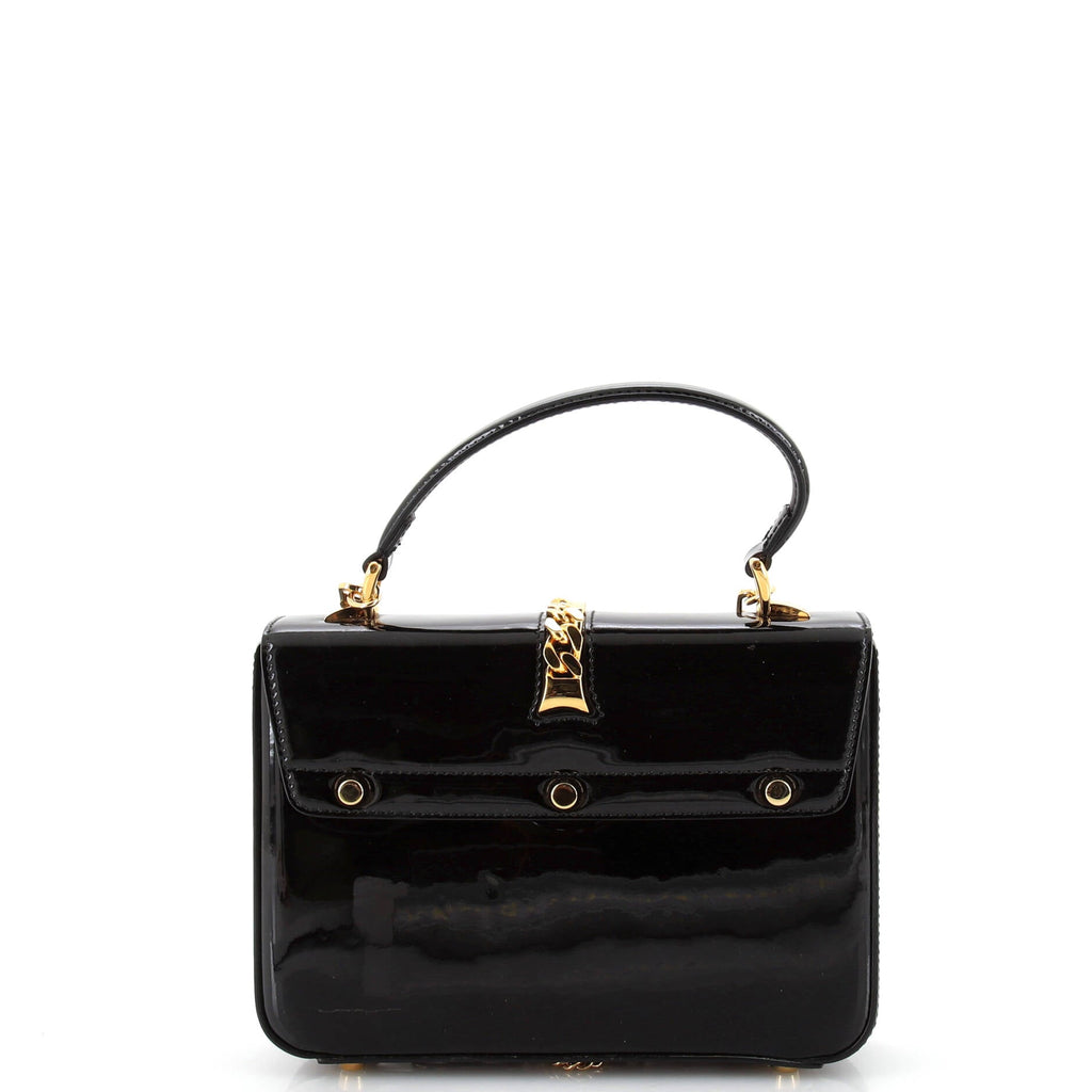 Sylvie 1969 Top Handle Bag Patent Mini