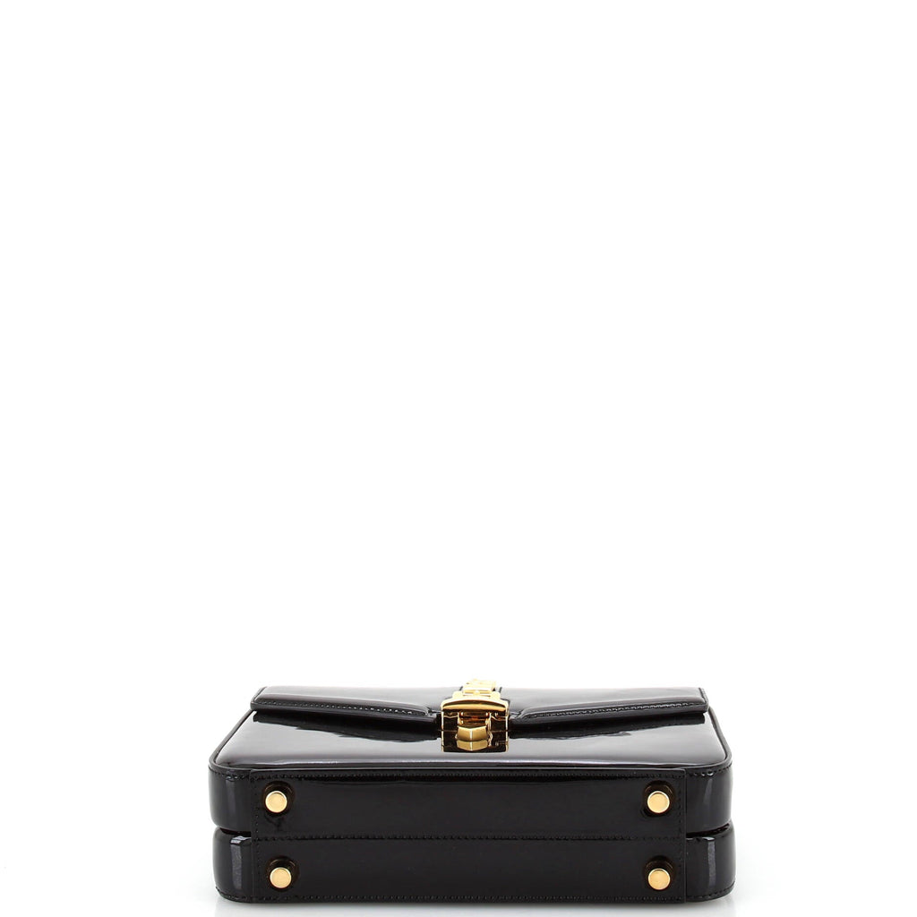 Sylvie 1969 Top Handle Bag Patent Mini