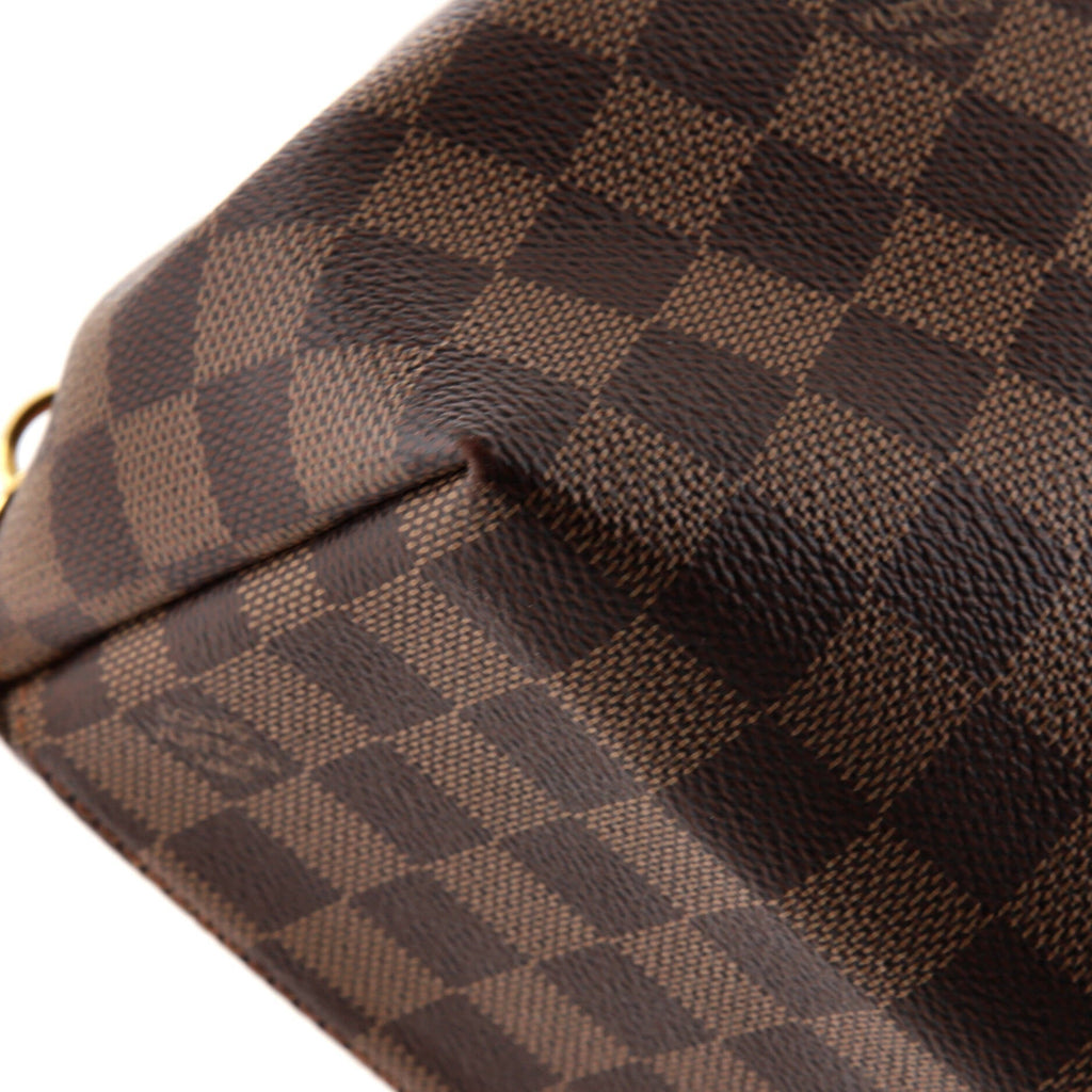 Louis Vuitton Clapton Backpack Damier and Leather