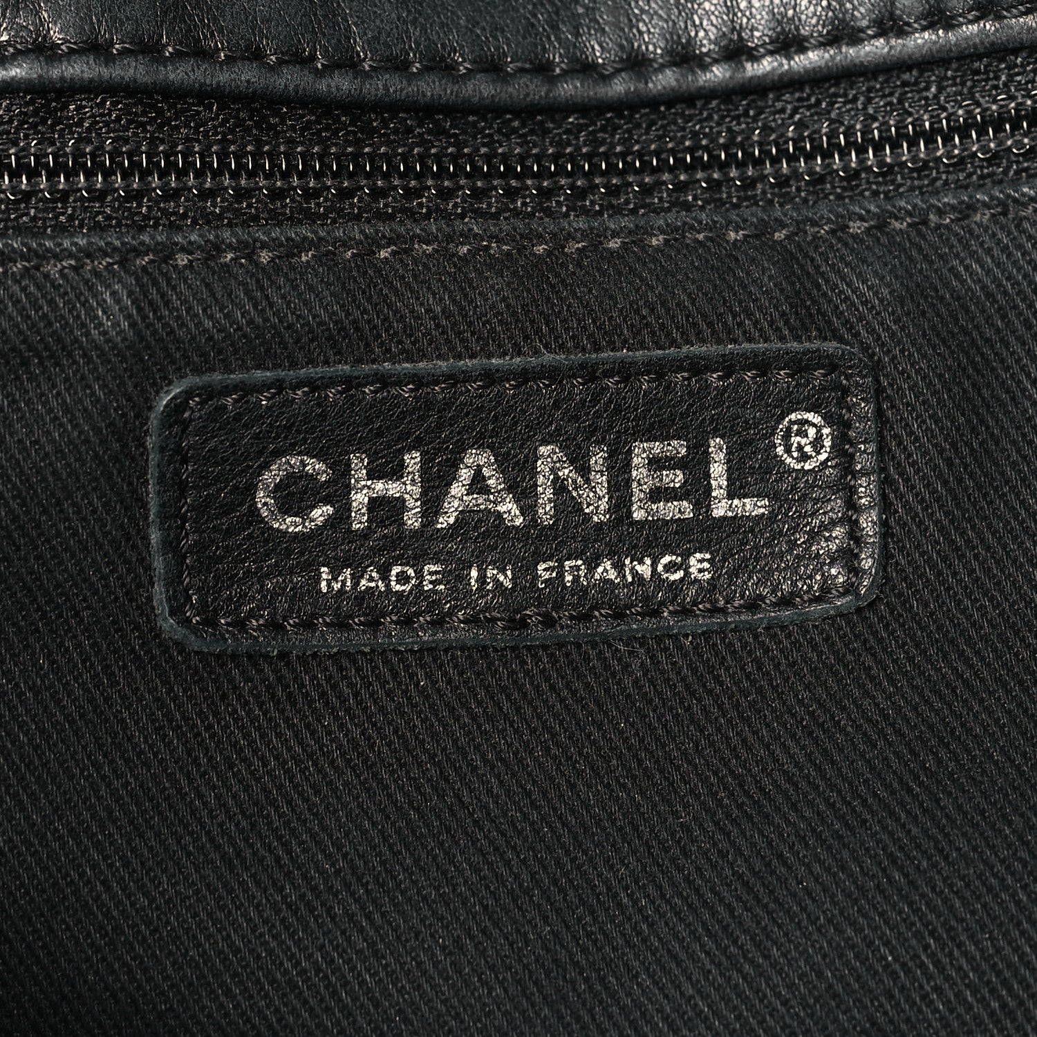 Lambskin Large Sharpei Shoulder Bag Black