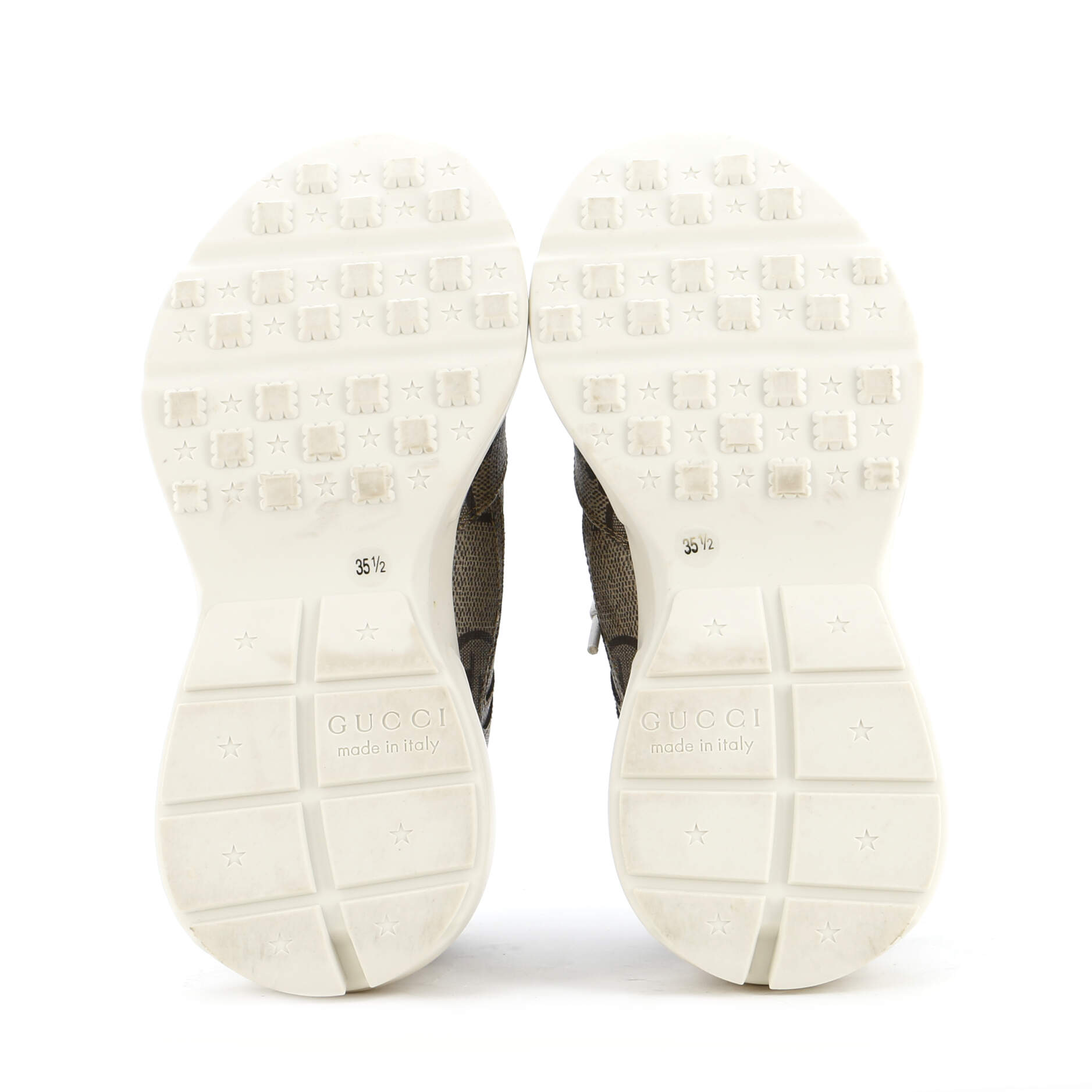 Rhyton Sneakers Jumbo GG Coated Canvas