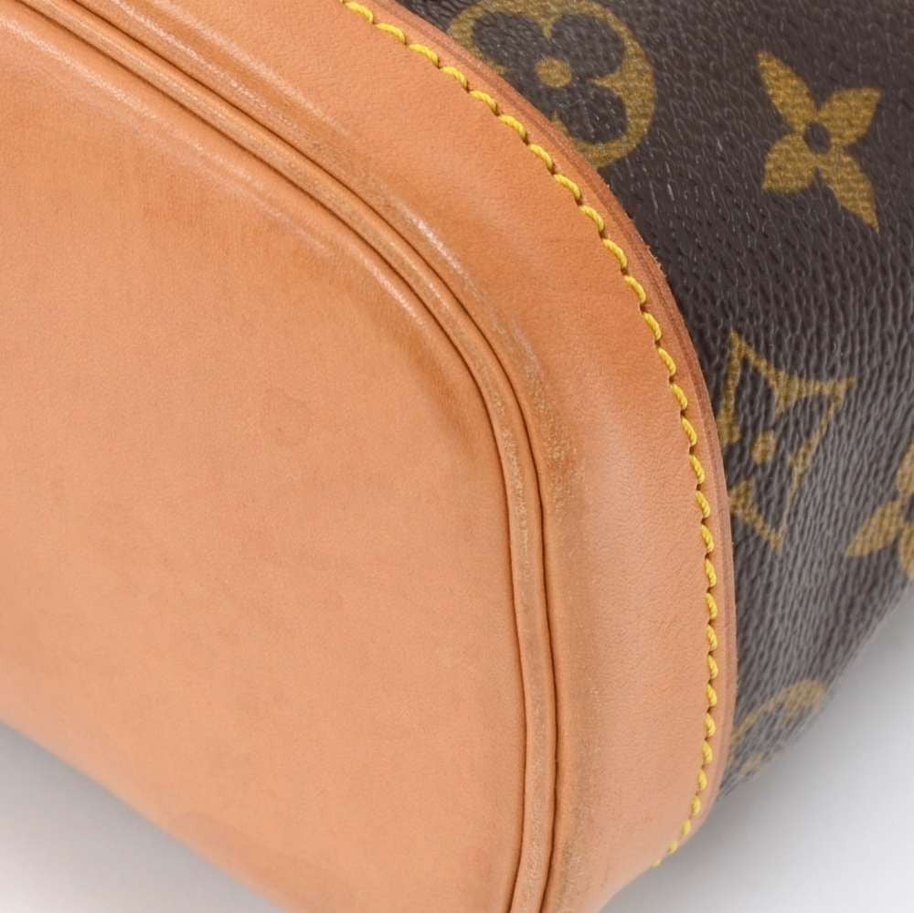 Louis Vuitto Mini Montsouris Monogram Canvas Backpack Bag