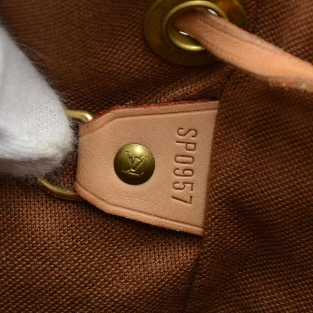 Louis Vuitto Mini Montsouris Monogram Canvas Backpack Bag