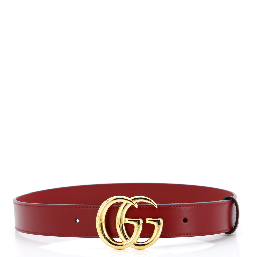 GG Marmont Belt Leather Medium 75
