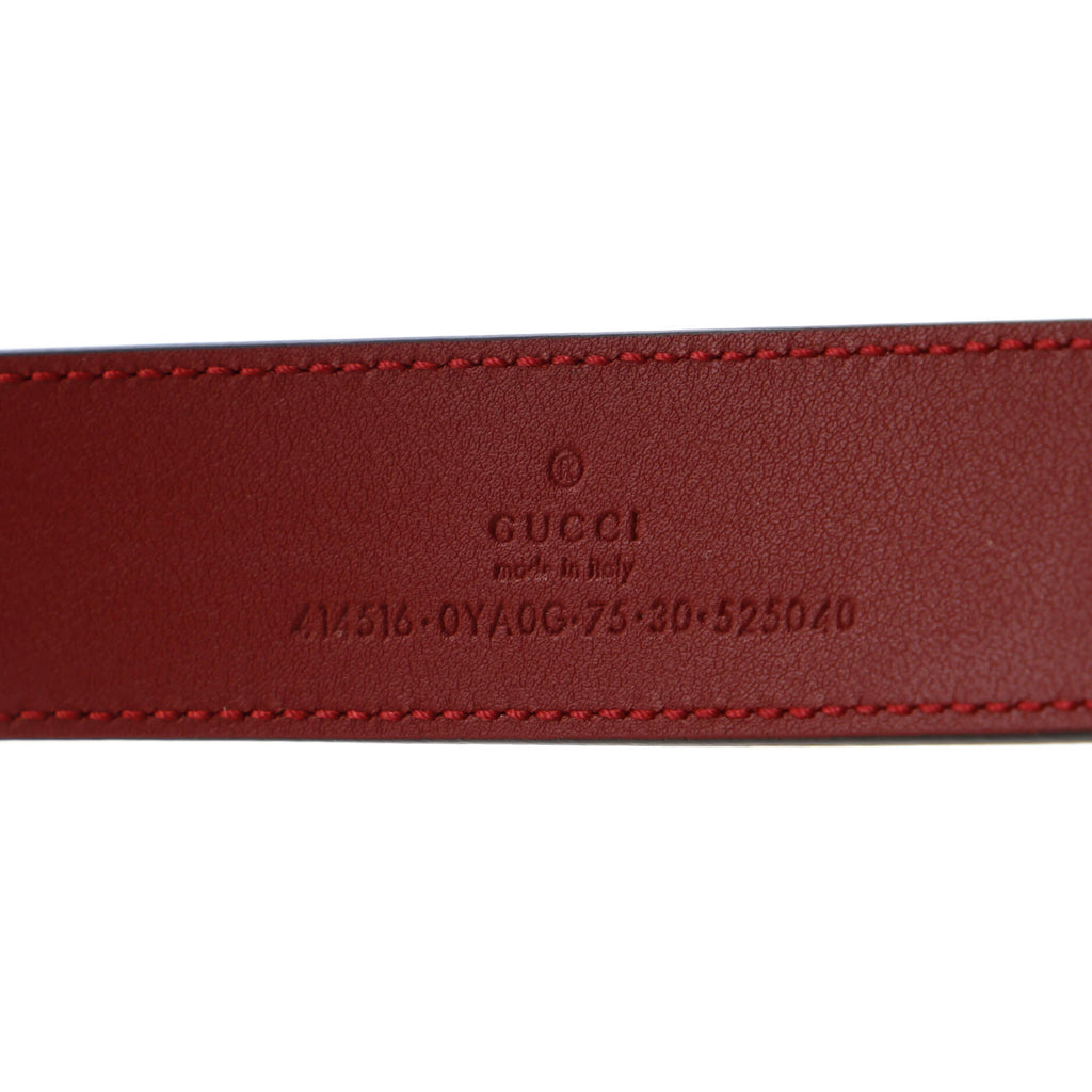 GG Marmont Belt Leather Medium 75