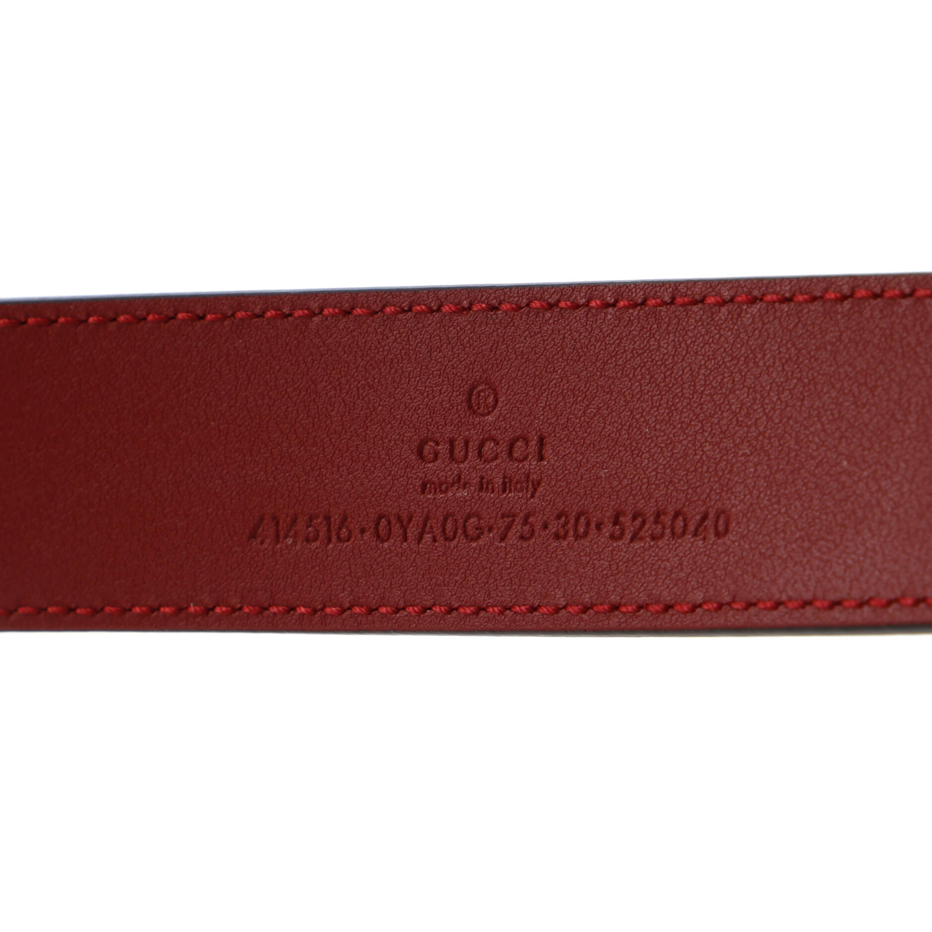 GG Marmont Belt Leather Medium 75