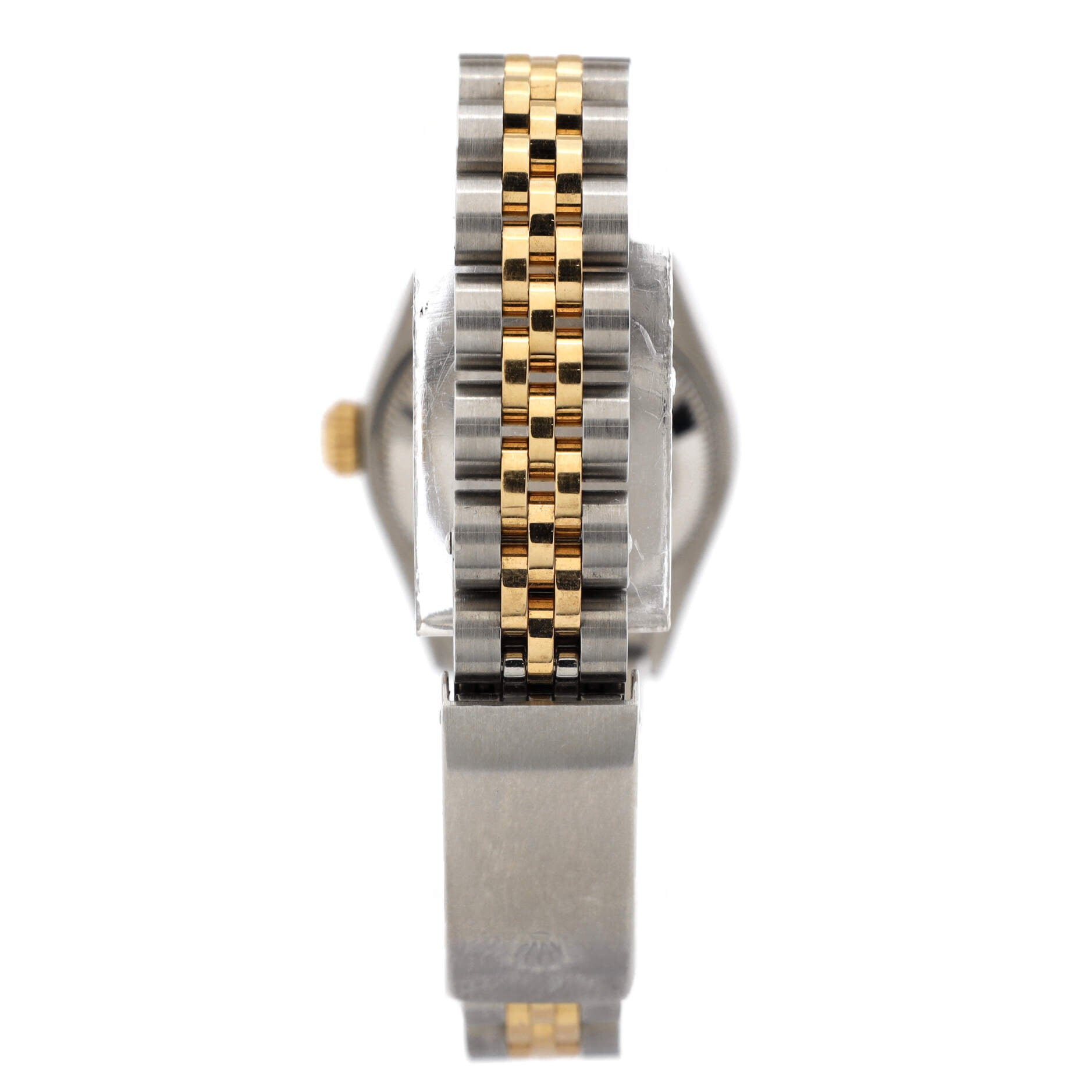 Oyster Perpetual Datejust Automatic Watch Stainless Steel and Yellow Gold with Diamond Markers 26