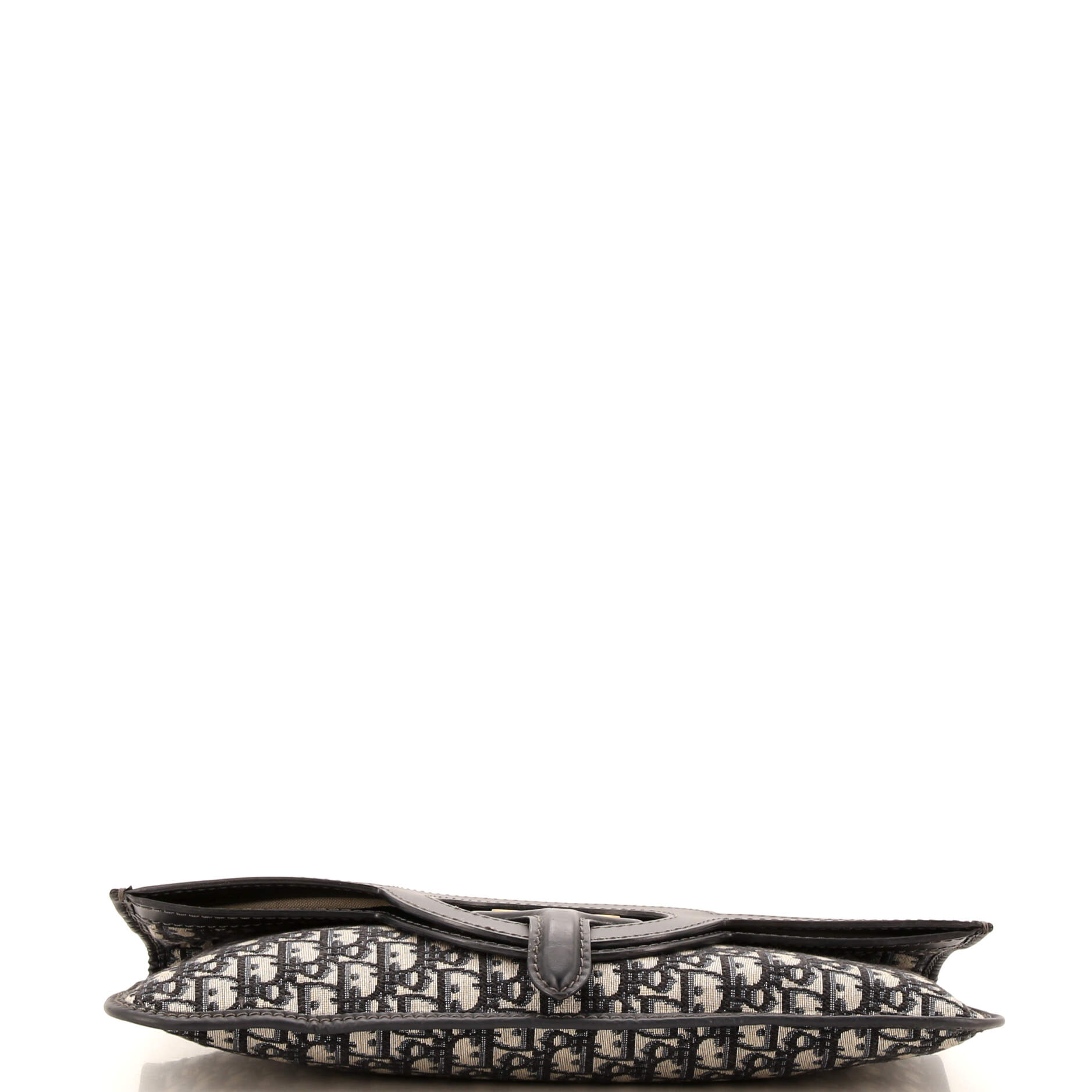 Fold Over Clutch Oblique Canvas