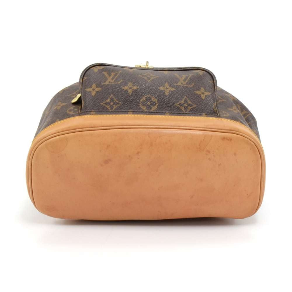 Louis Vuitto Montsouris MM Monogram Canvas Backpack Bag