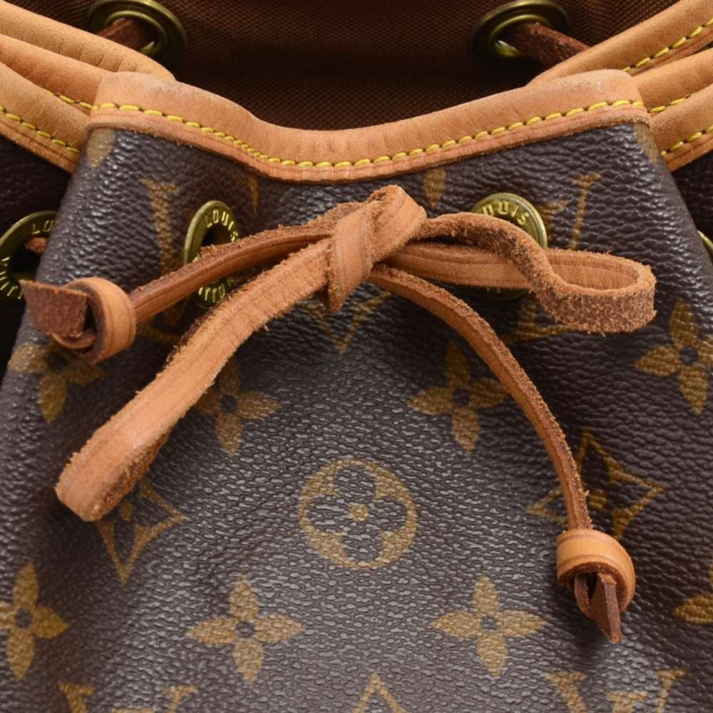 Louis Vuitto Montsouris MM Monogram Canvas Backpack Bag