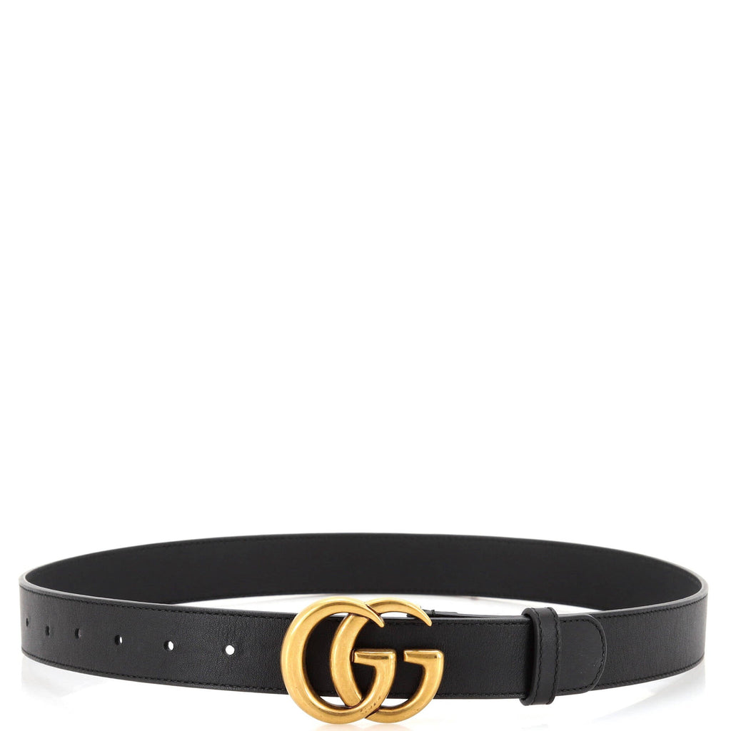 GG Marmont Belt Leather Wide 95