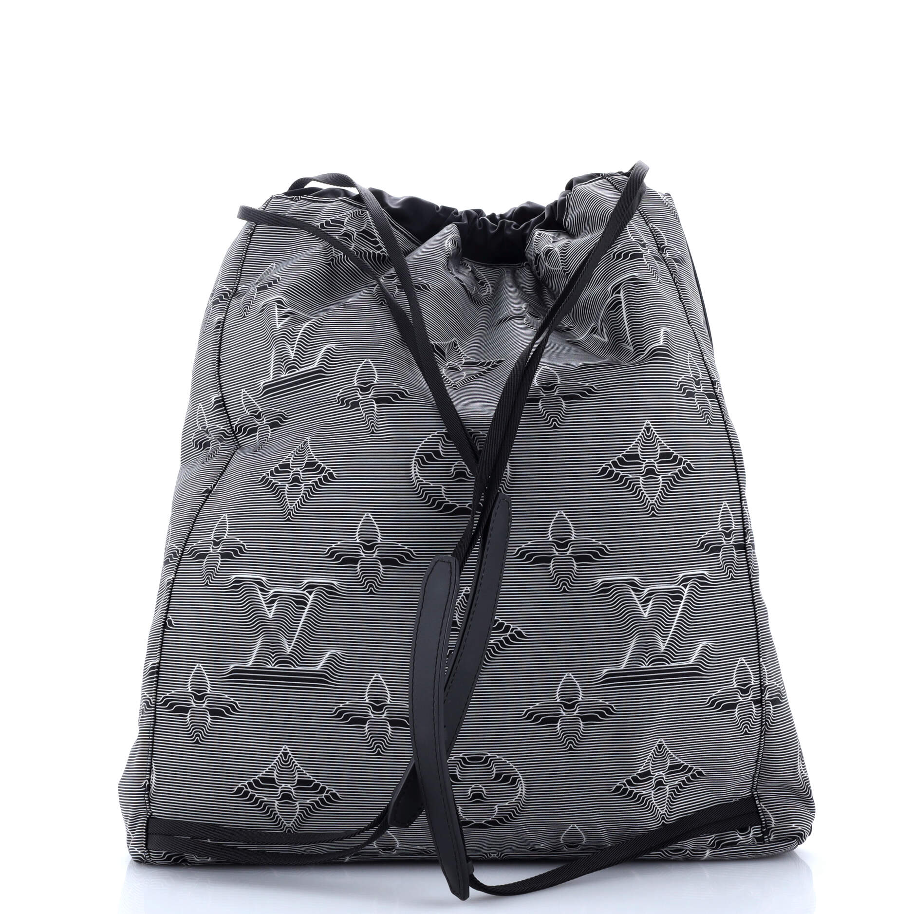 Louis Vuitton Drawstring Backpack Limited Edition 2054 Monogram Textile