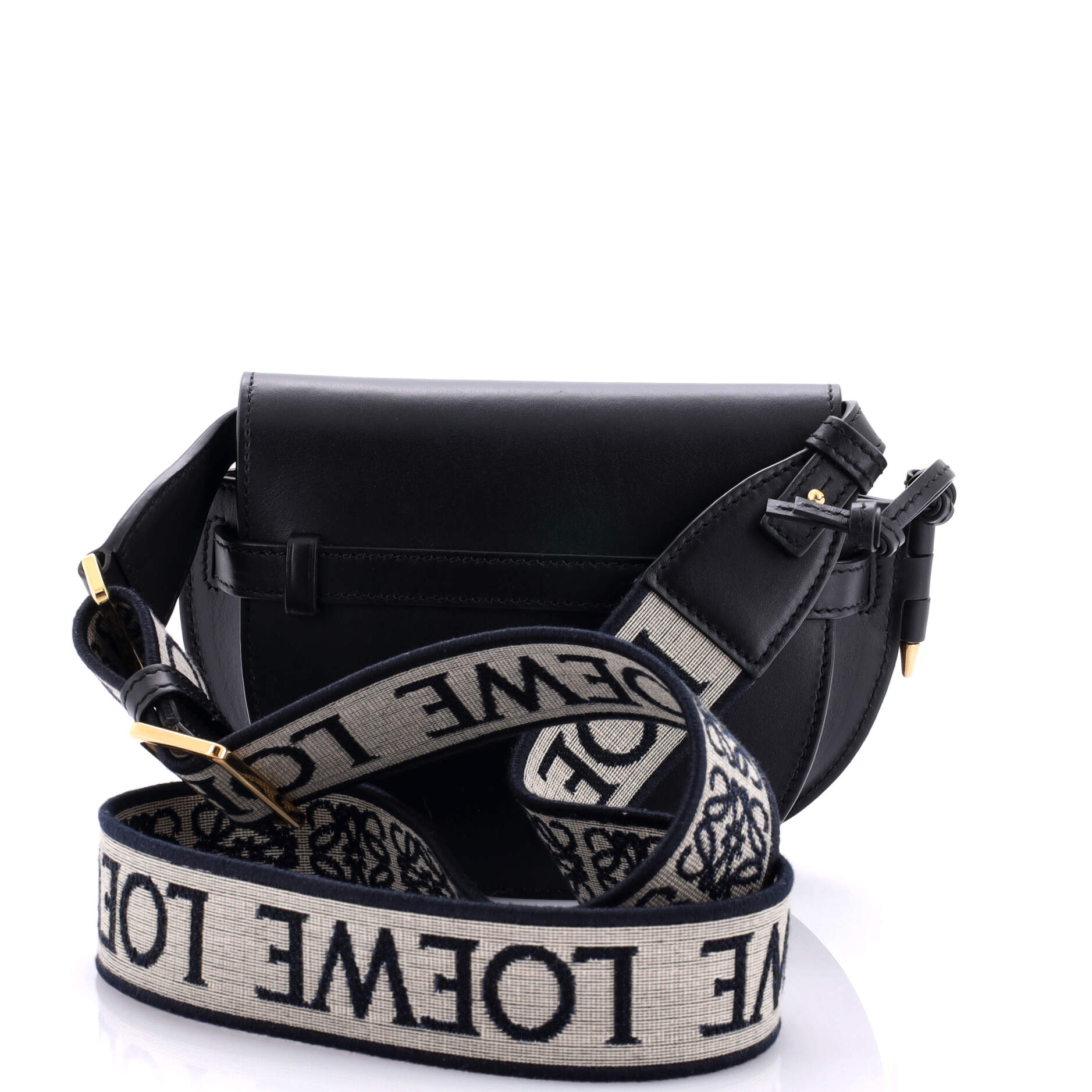 Gate Dual Shoulder Bag Leather Mini