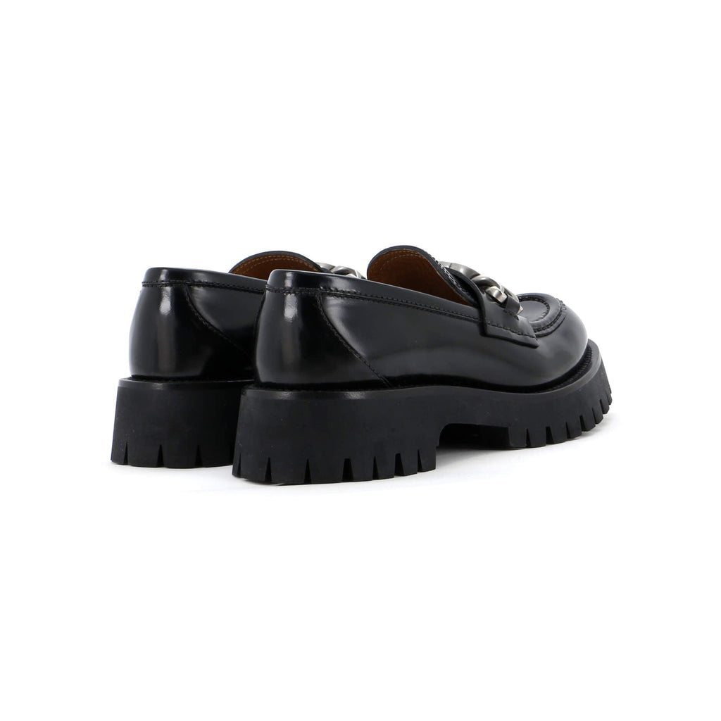 Women's Interlocking G Jeanne Loafers Leather with Enamel