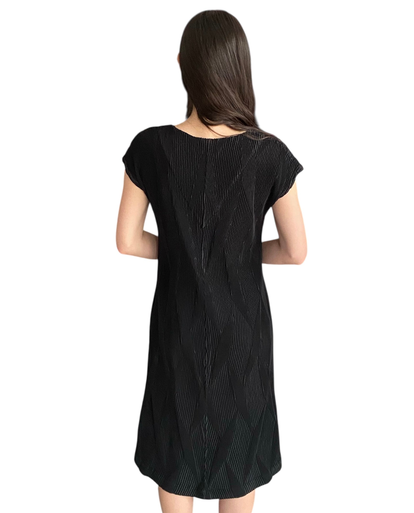 Issey Miyake Pleated Flared Dress - JP 2 (M / L)