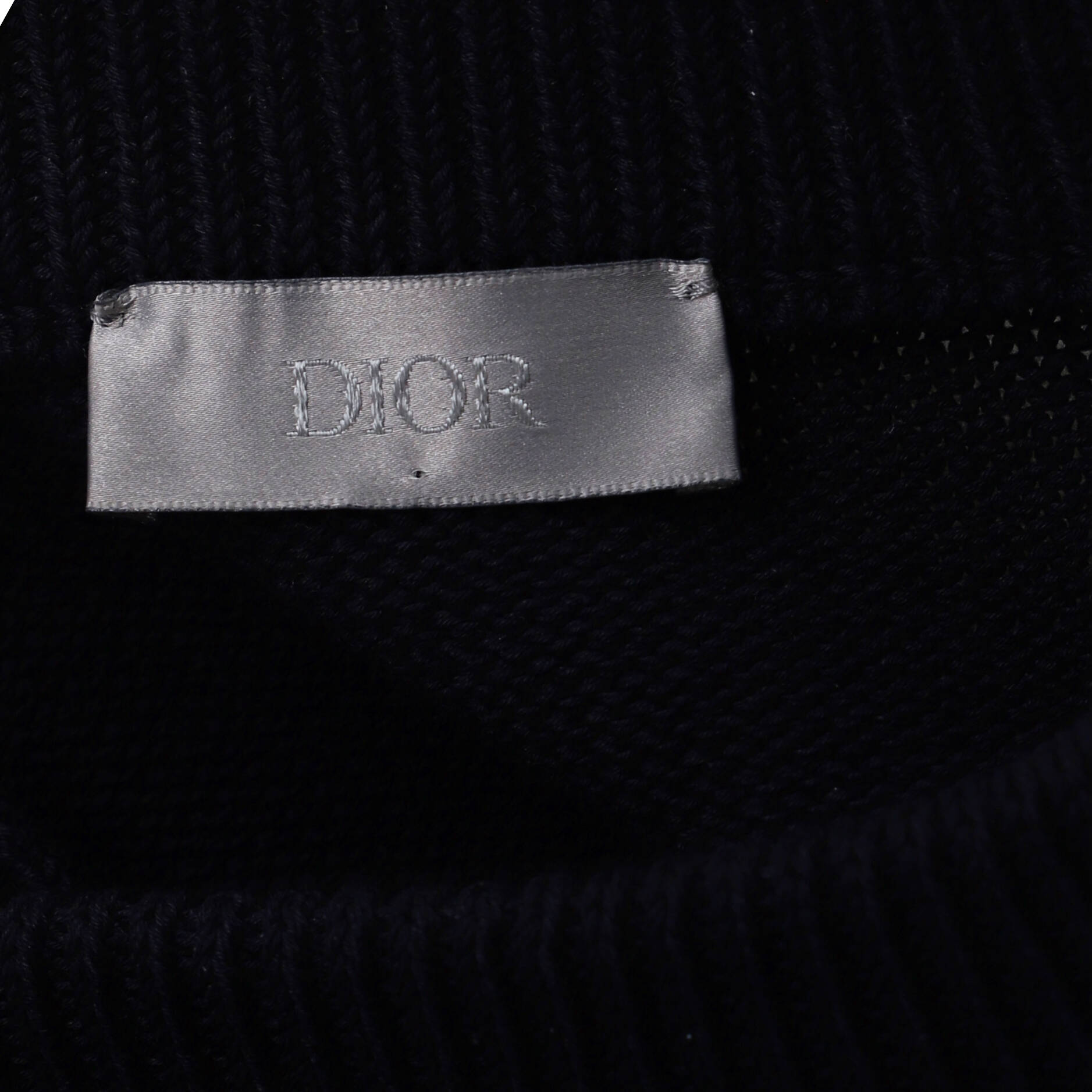 Men's Oblique Trim Crewneck Sweater Cotton