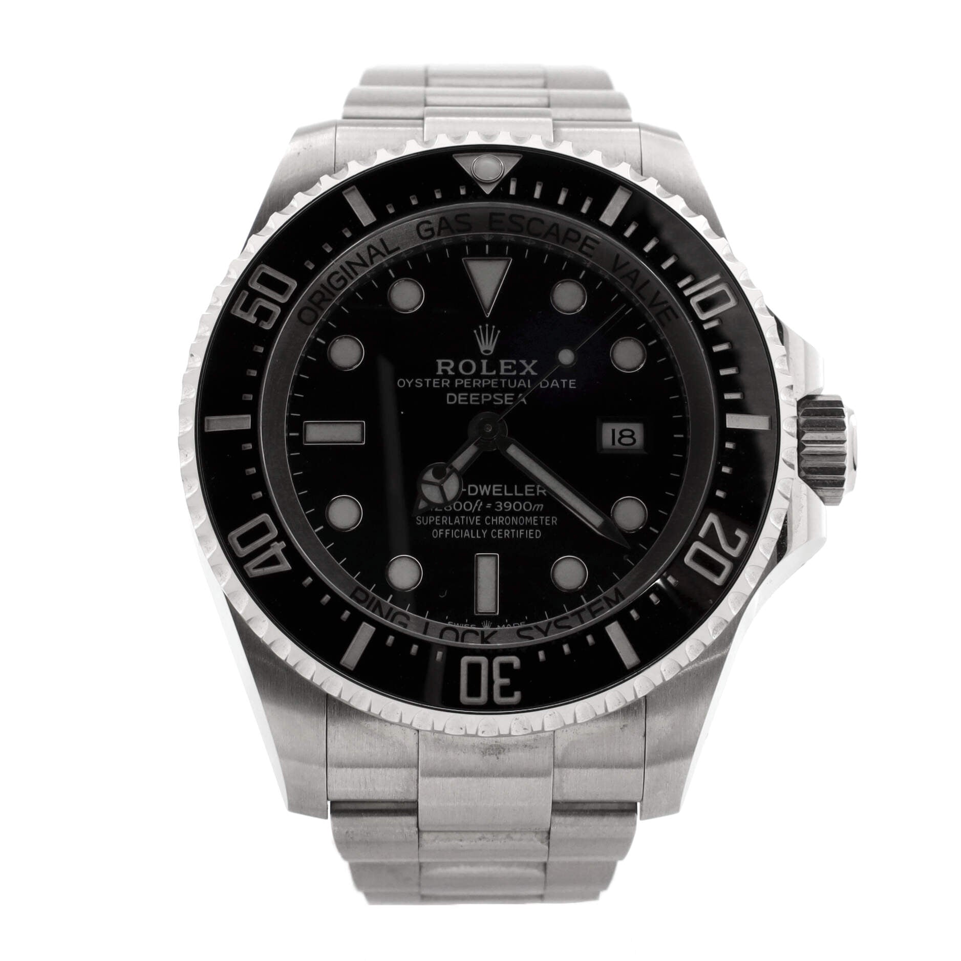 Oyster Perpetual Deepsea Sea-Dweller Automatic Watch Stainless Steel and Cerachrom 44