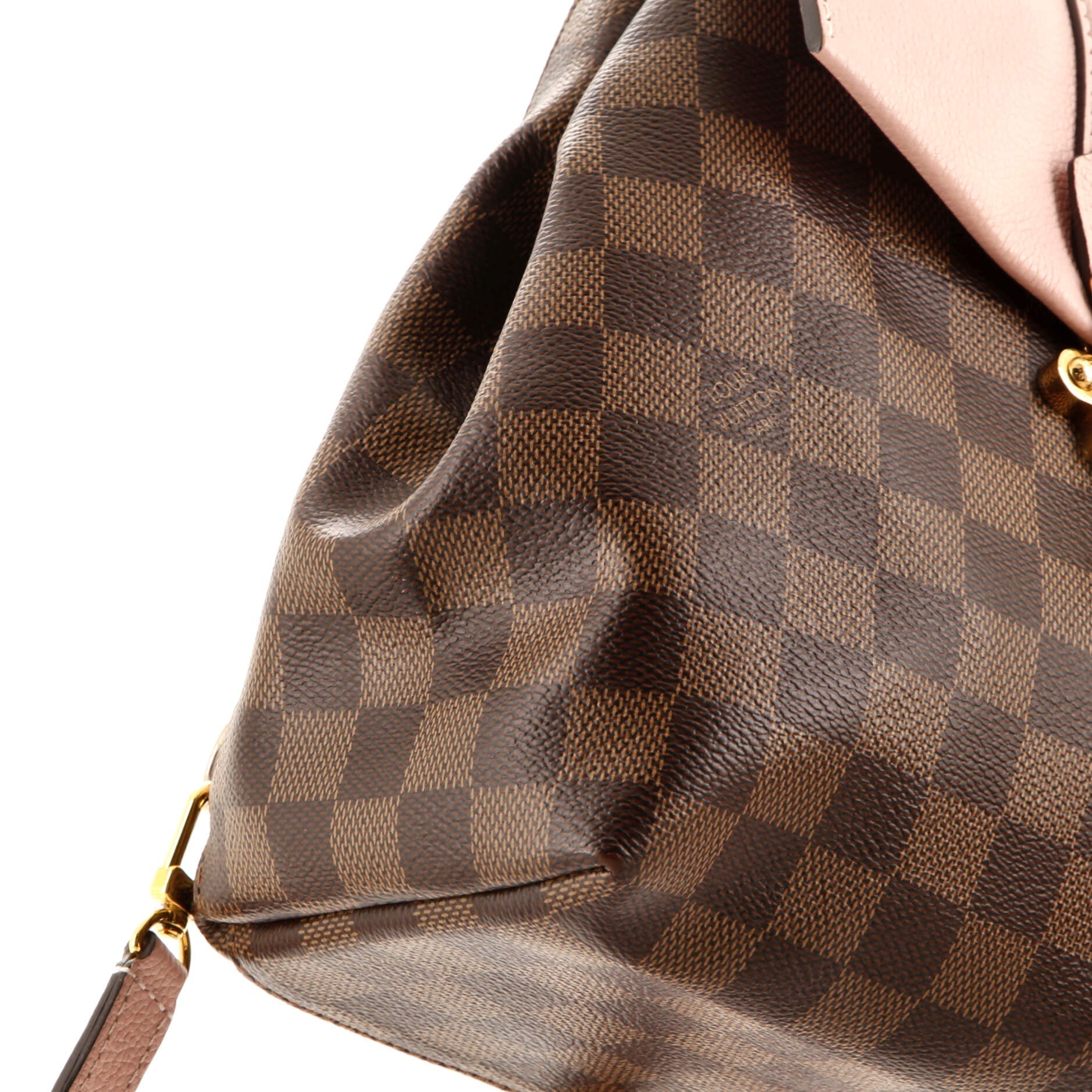 Louis Vuitton Clapton Backpack Damier and Leather