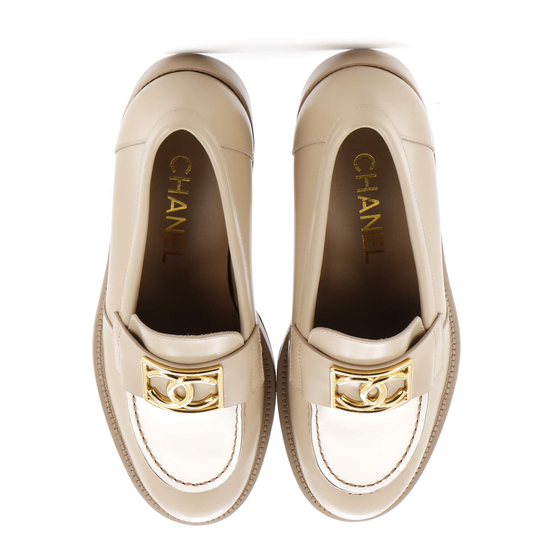 Women's CC Colorblock Loafers Leather