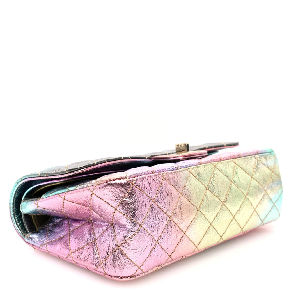 Metallic Goatskin Quilted 2.55 Reissue 225 Flap Multicolor