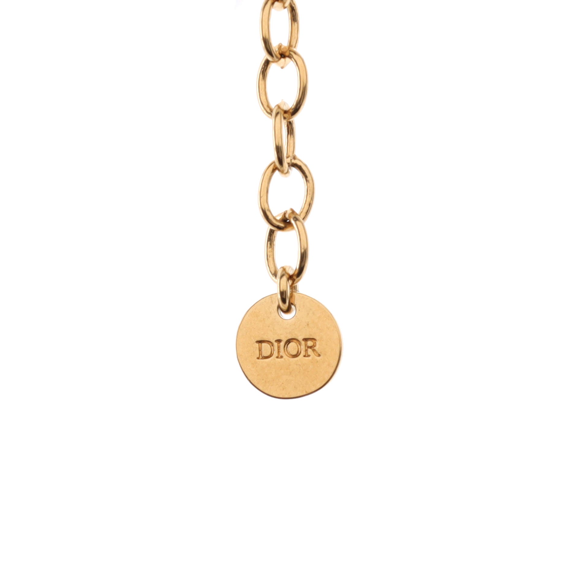 Dio(r)evolution Choker Necklace Metal with Crystals