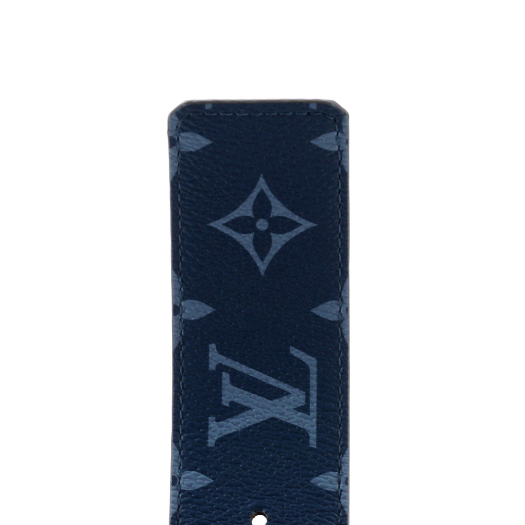 LV Initiales Reversible Belt Monogram Canvas and Leather Wide 105