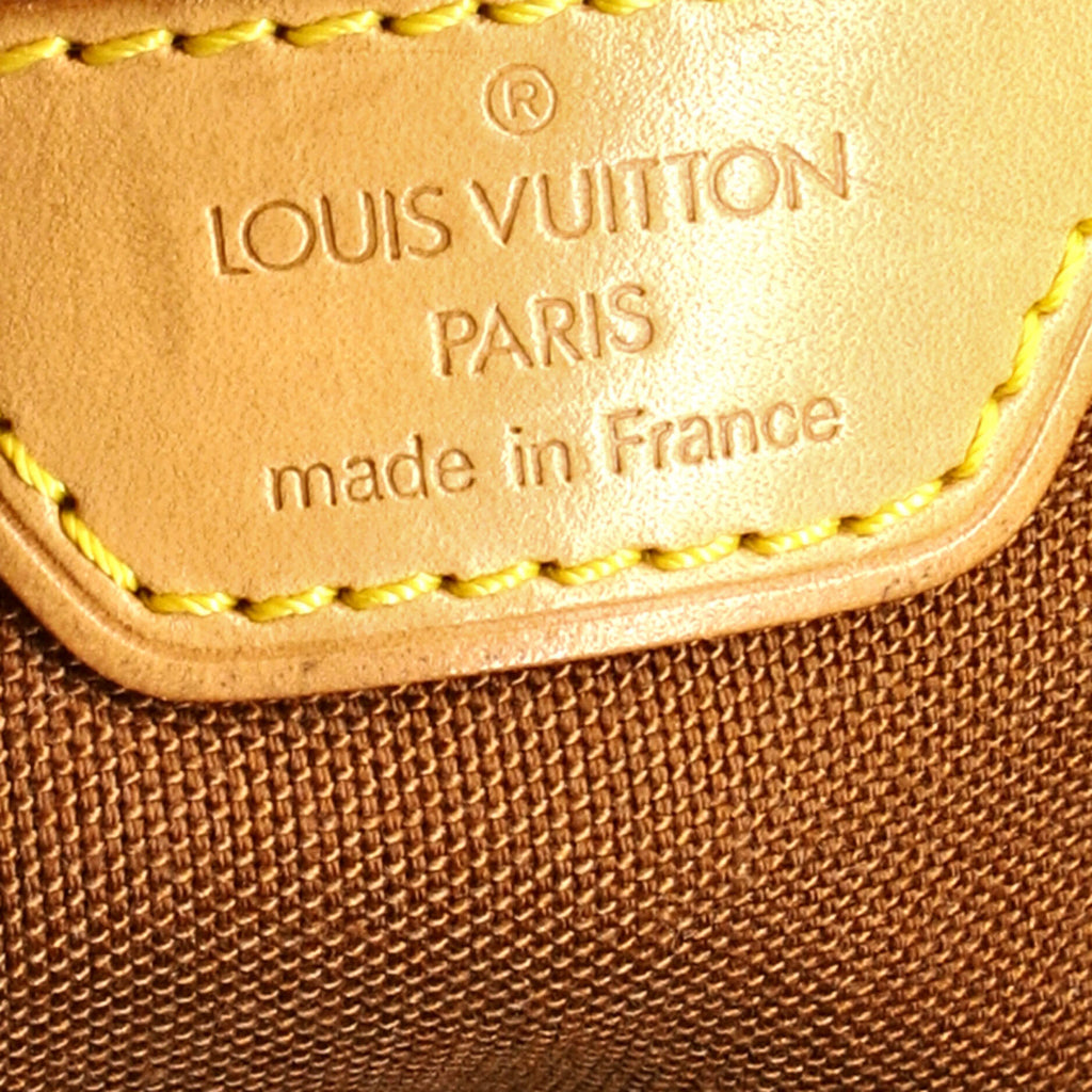 Louis Vuitton Vintage Montsouris Backpack Monogram Canvas GM