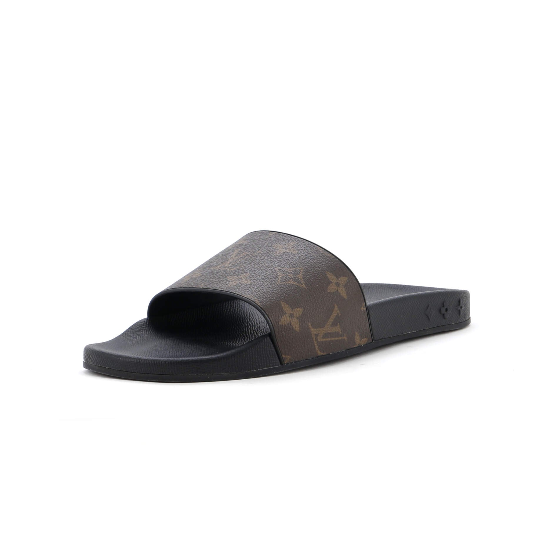 Men's Waterfront Mule Sandals Monogram Rubber