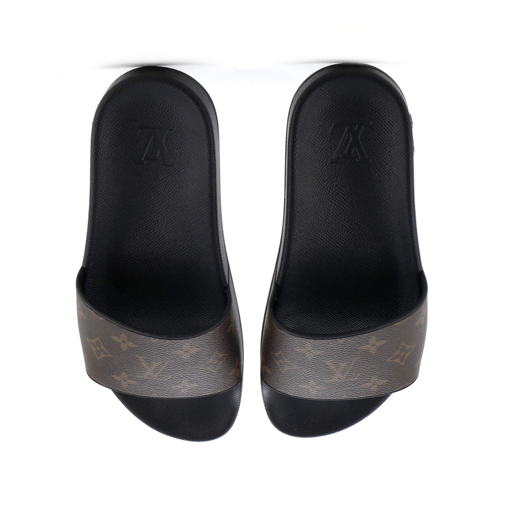 Men's Waterfront Mule Sandals Monogram Rubber
