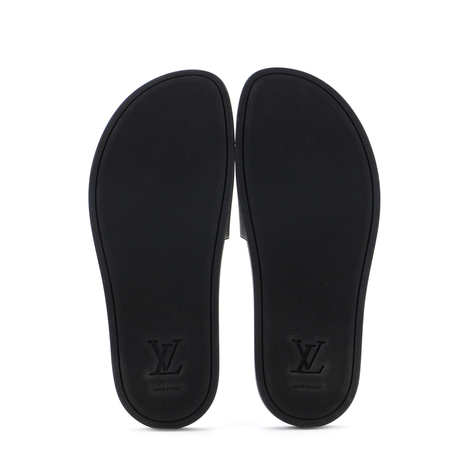 Men's Waterfront Mule Sandals Monogram Rubber