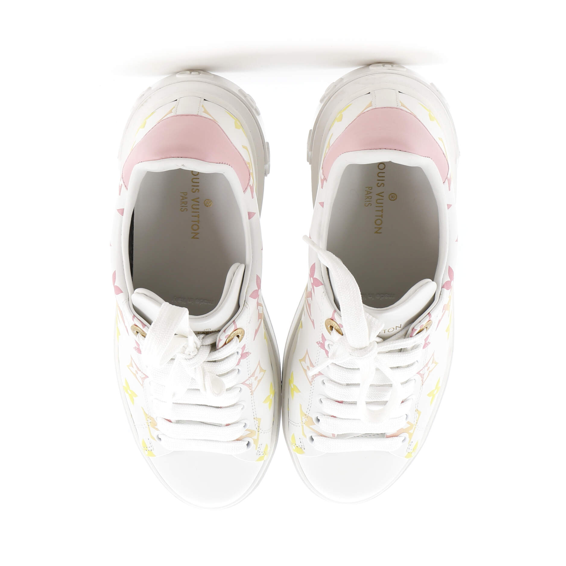 Women's Time Out Sneakers By The Pool Monogram Leather