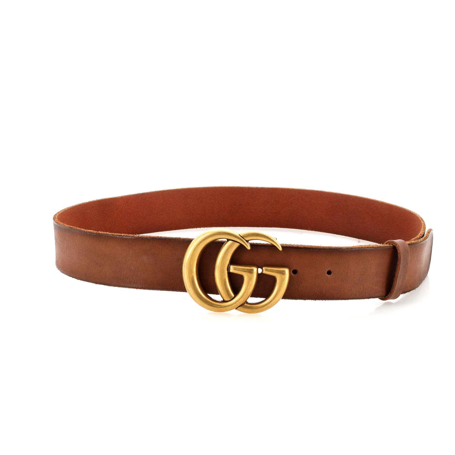 GG Marmont Belt Leather Wide 90