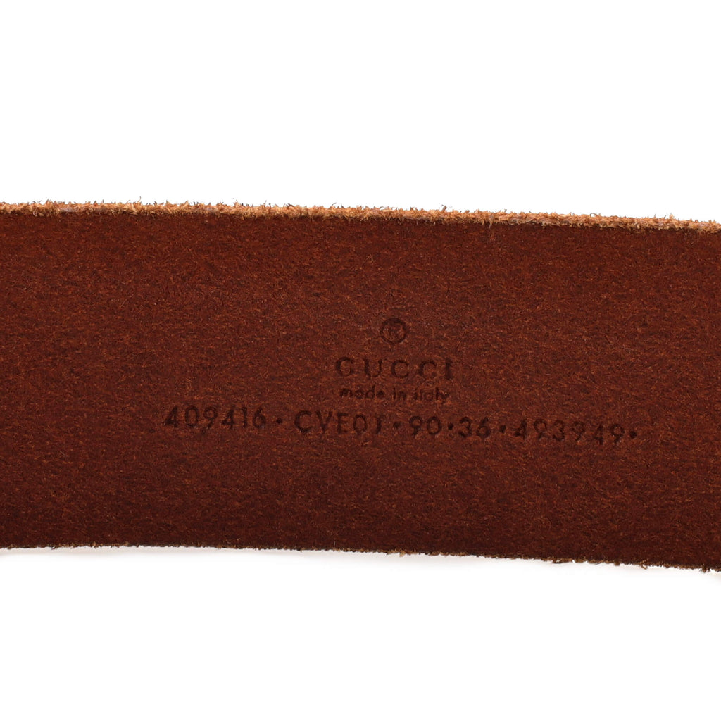 GG Marmont Belt Leather Wide 90