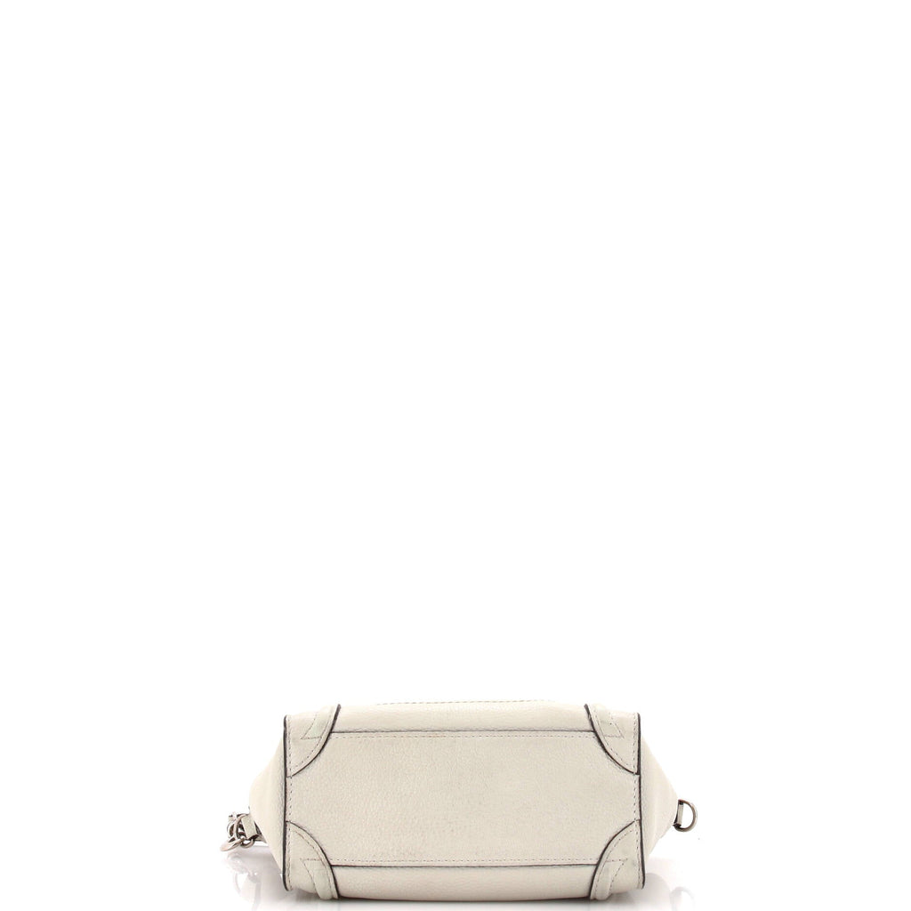 Luggage Bag Grainy Leather Nano