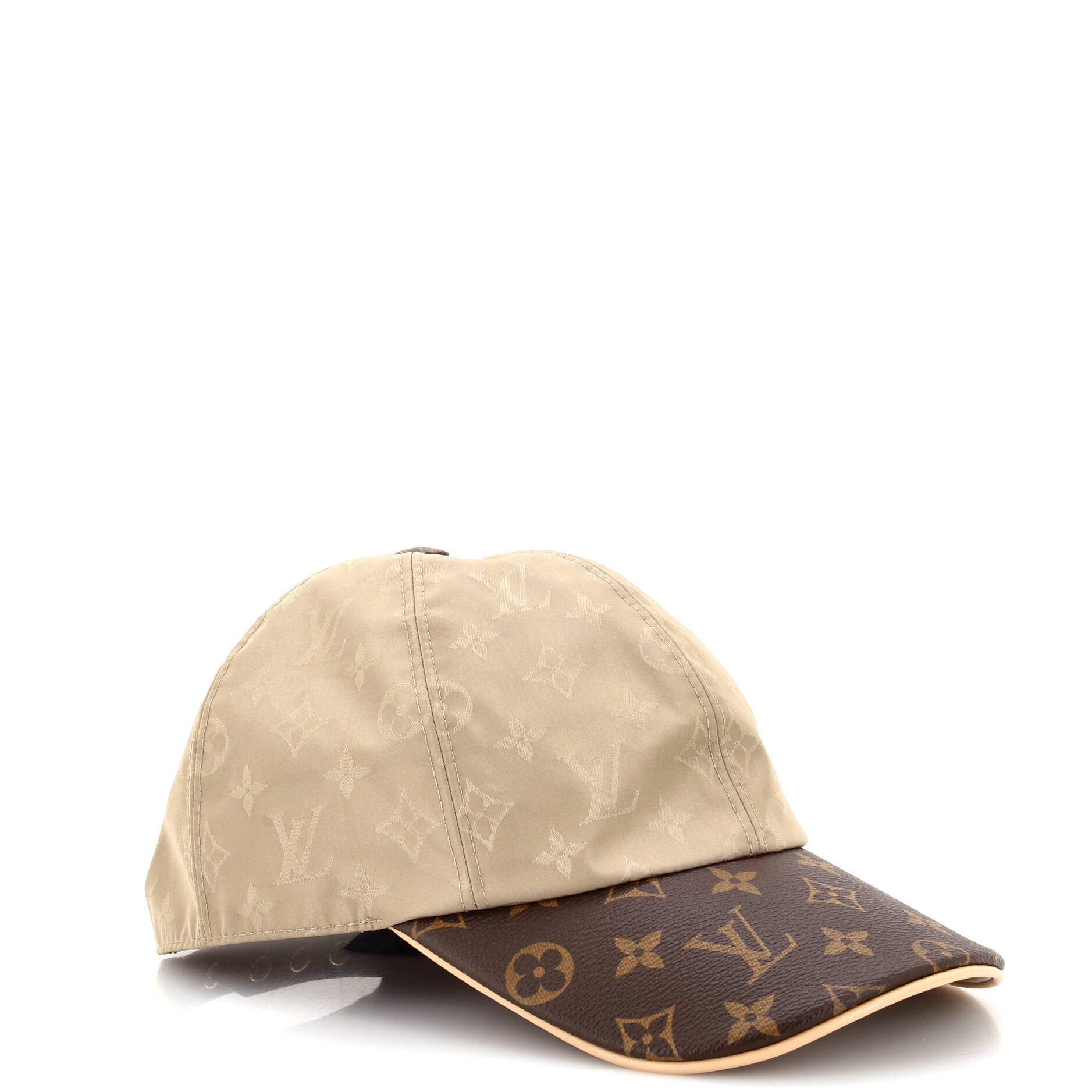 Cap Ou Pas Baseball Hat Monogra Nylon with Monogram Canvas