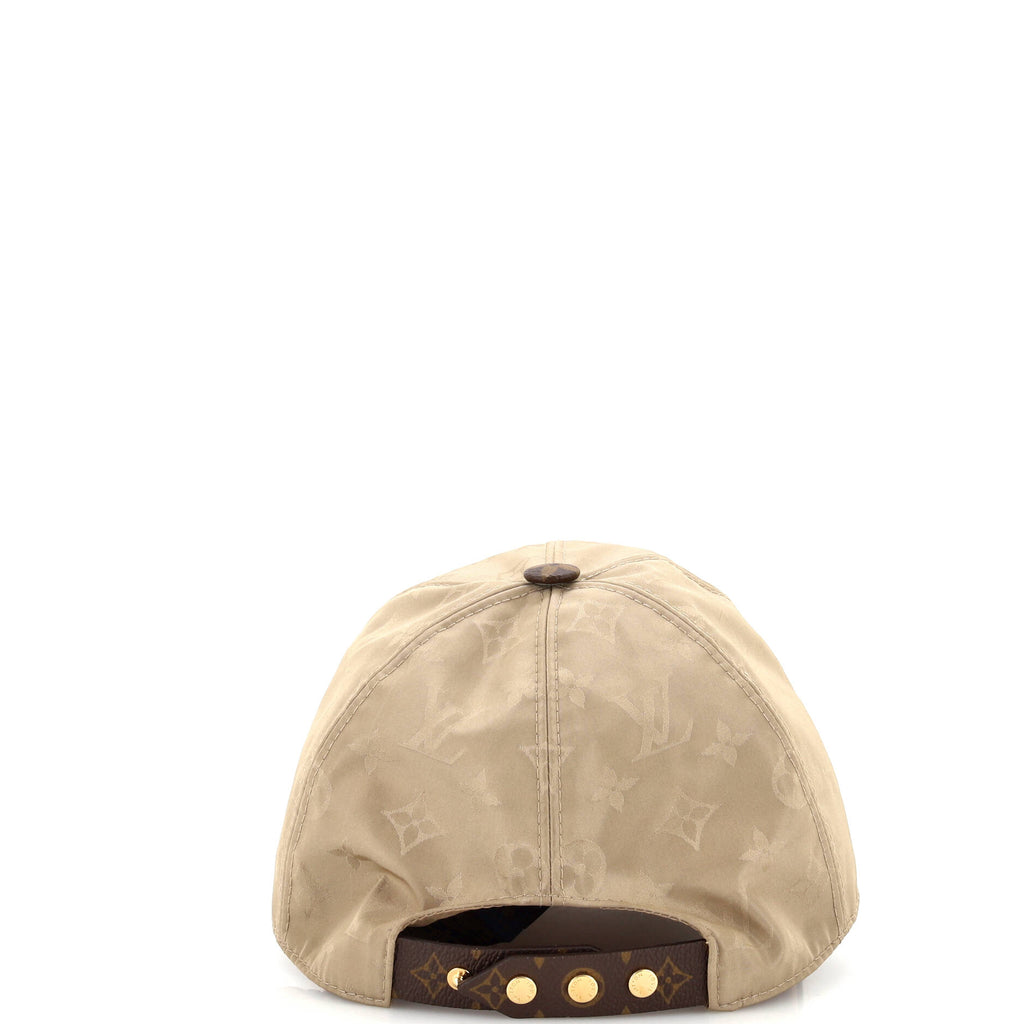 Cap Ou Pas Baseball Hat Monogra Nylon with Monogram Canvas