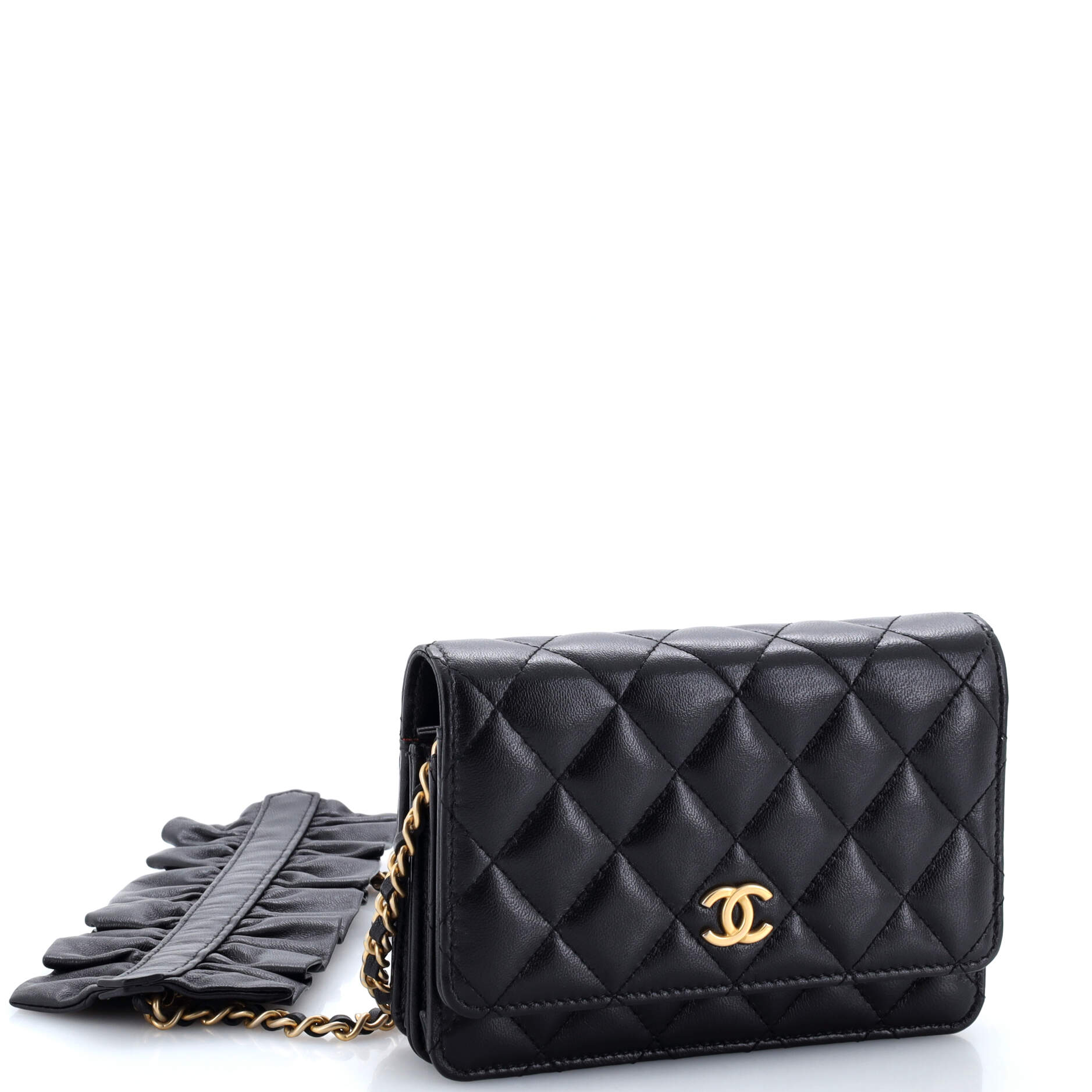Romance Wallet on Chain Quilted Lambskin Mini