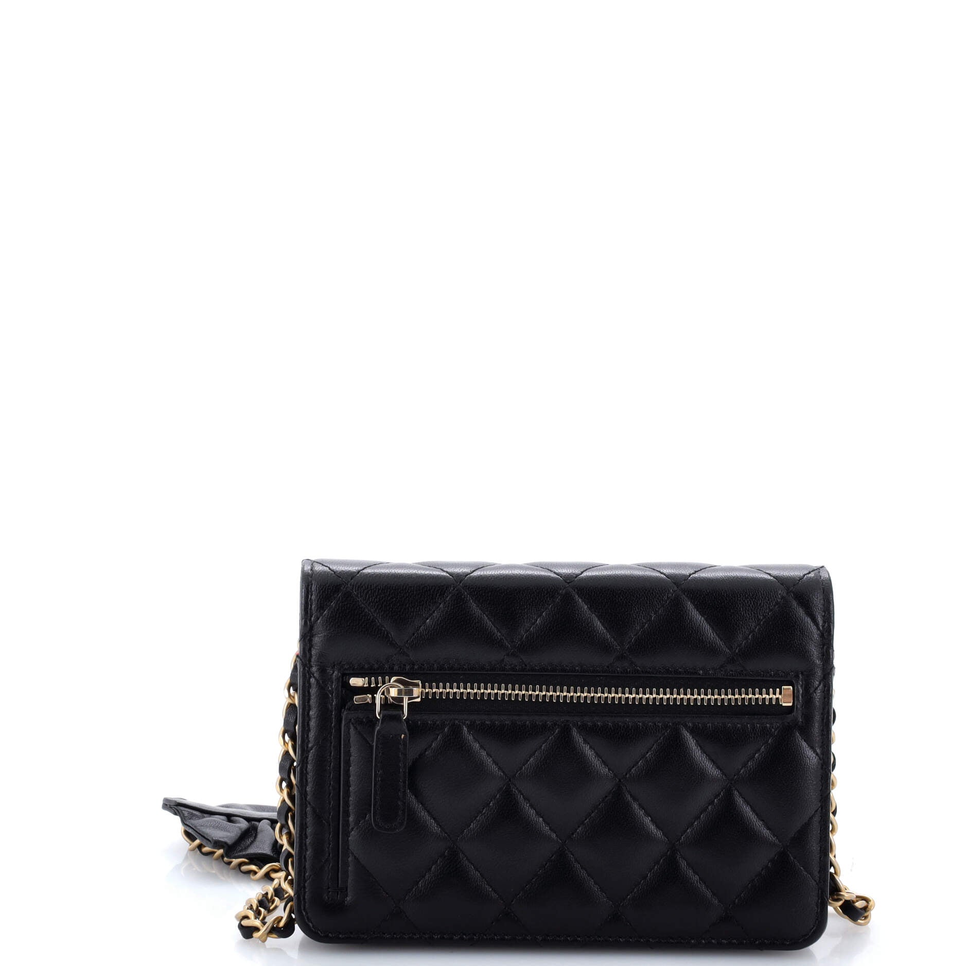 Romance Wallet on Chain Quilted Lambskin Mini