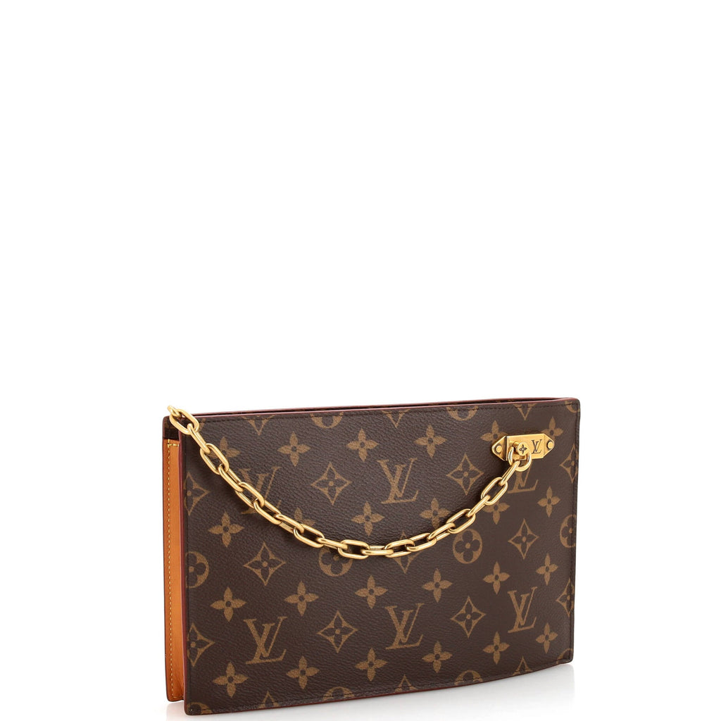 Legacy Chain Clutch Monogram Canvas